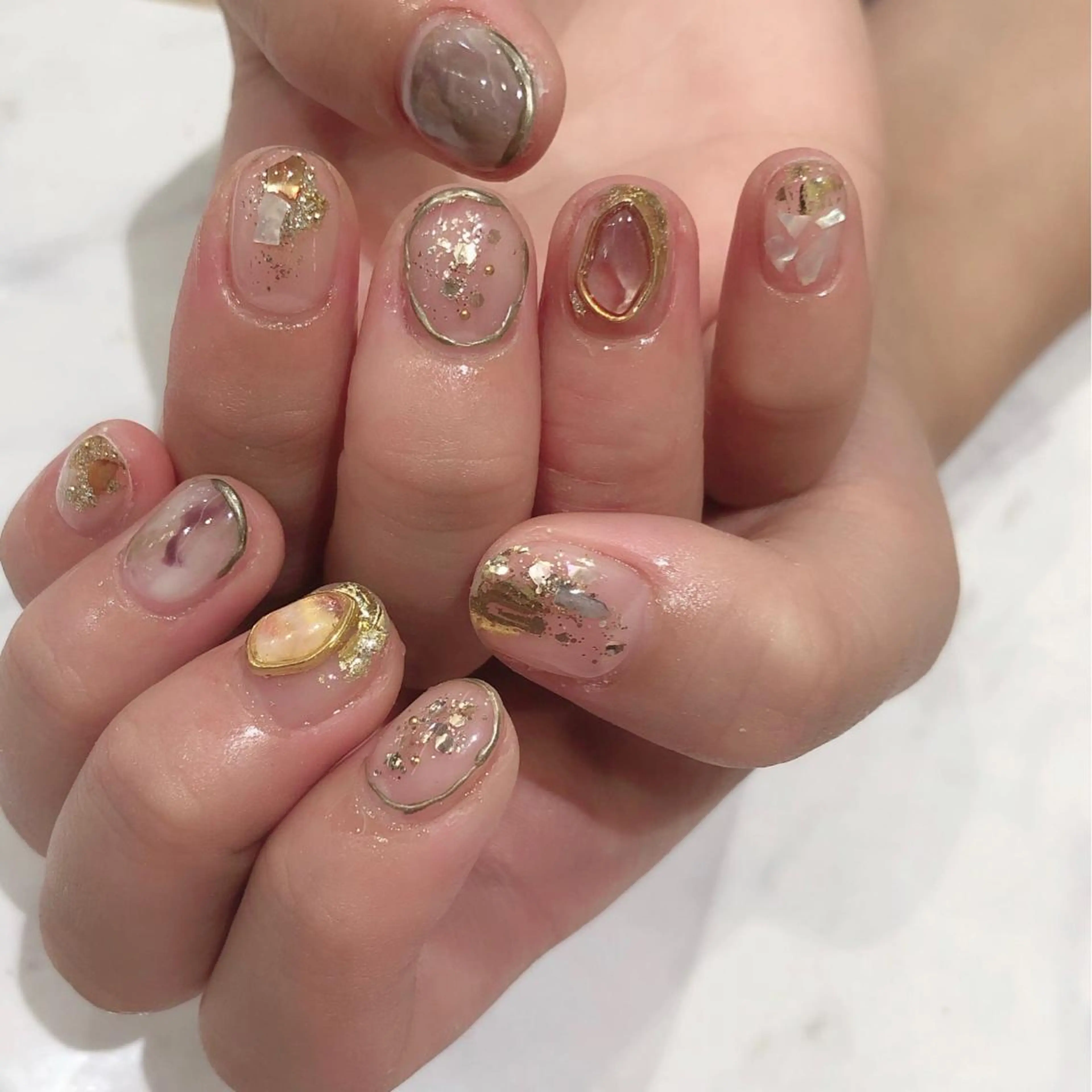 ネイル ニュアンスネイル 後藤今日子 CANNAIL栄店のネイルデザイン