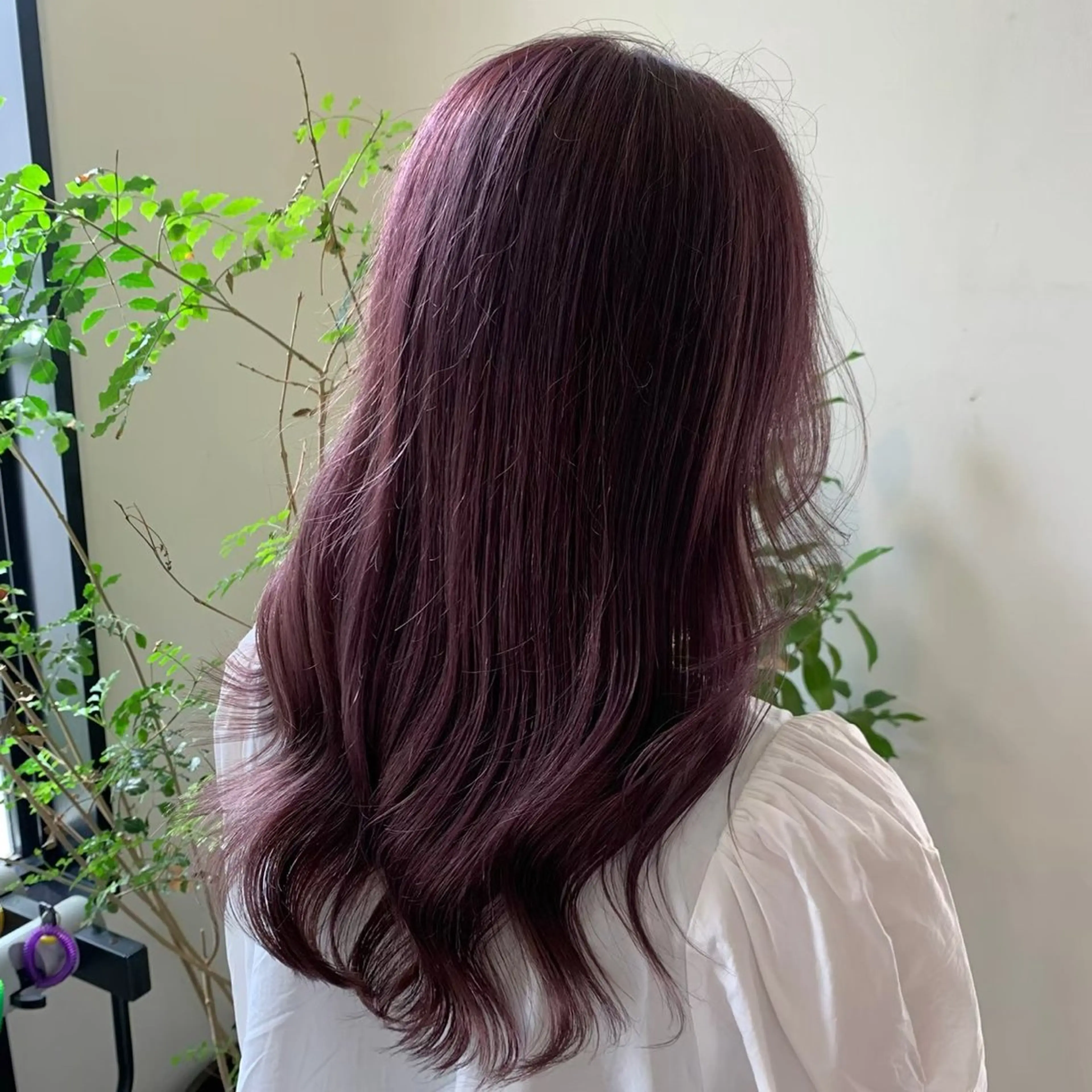 ロング カラー ヘアカラー 暖色カラー❤️横浜 エクステらん🦖のヘアスタイル