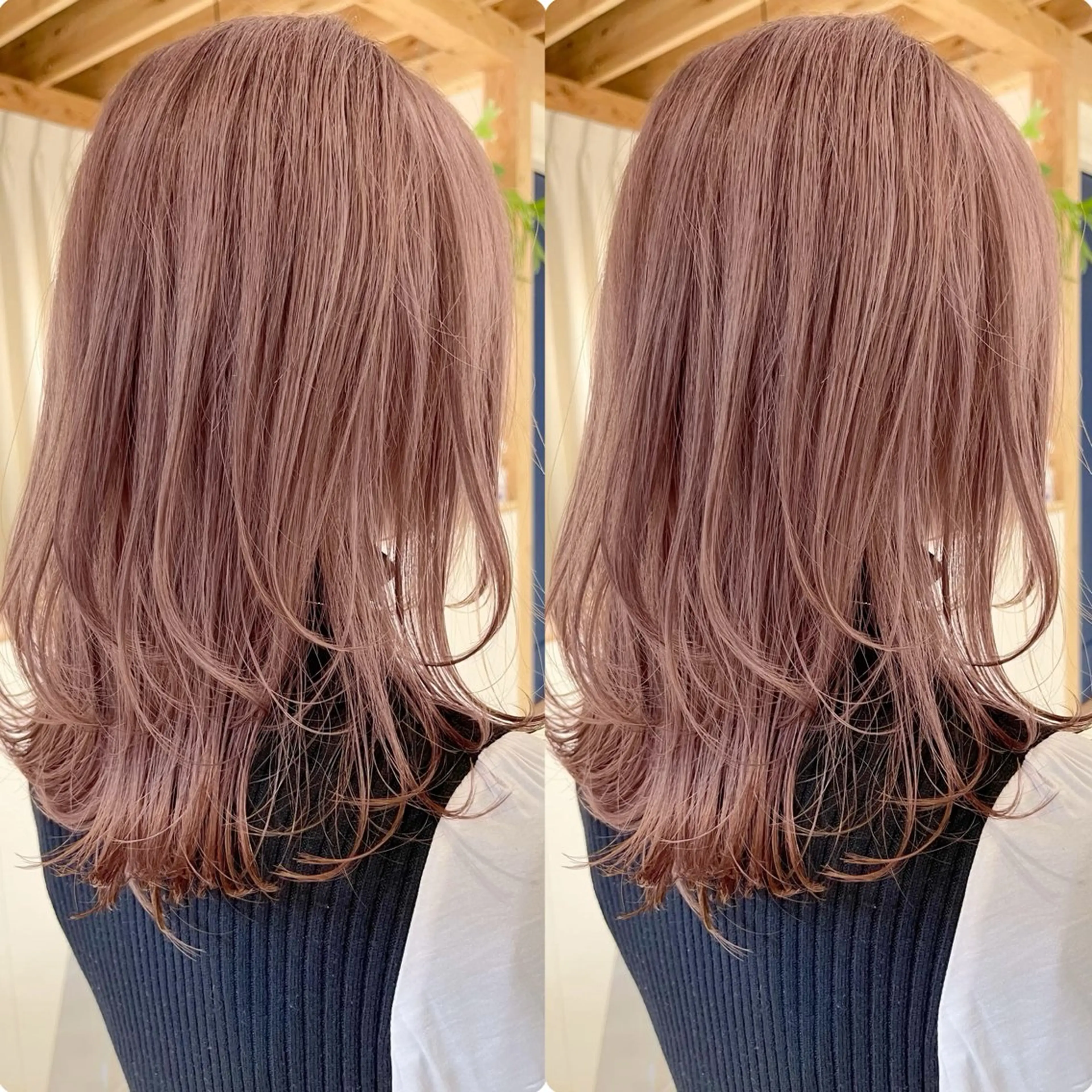 ミディアム カット ヘアカラー トリートメント イメチェンカット✂️ 錦糸町佐藤店長のヘアスタイル
