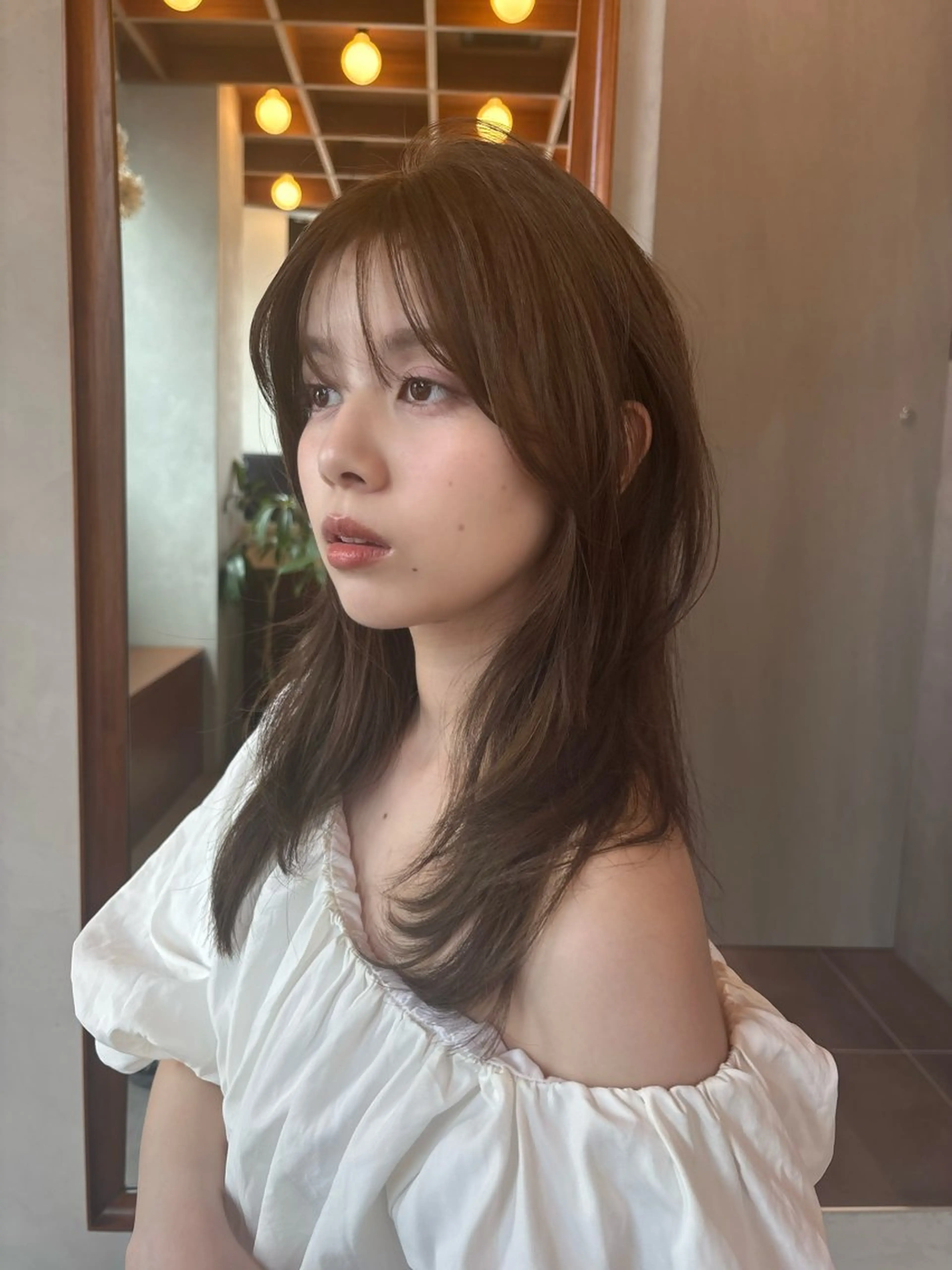 セミロング ボブ/ミニボブ ❣️マナミのヘアスタイル