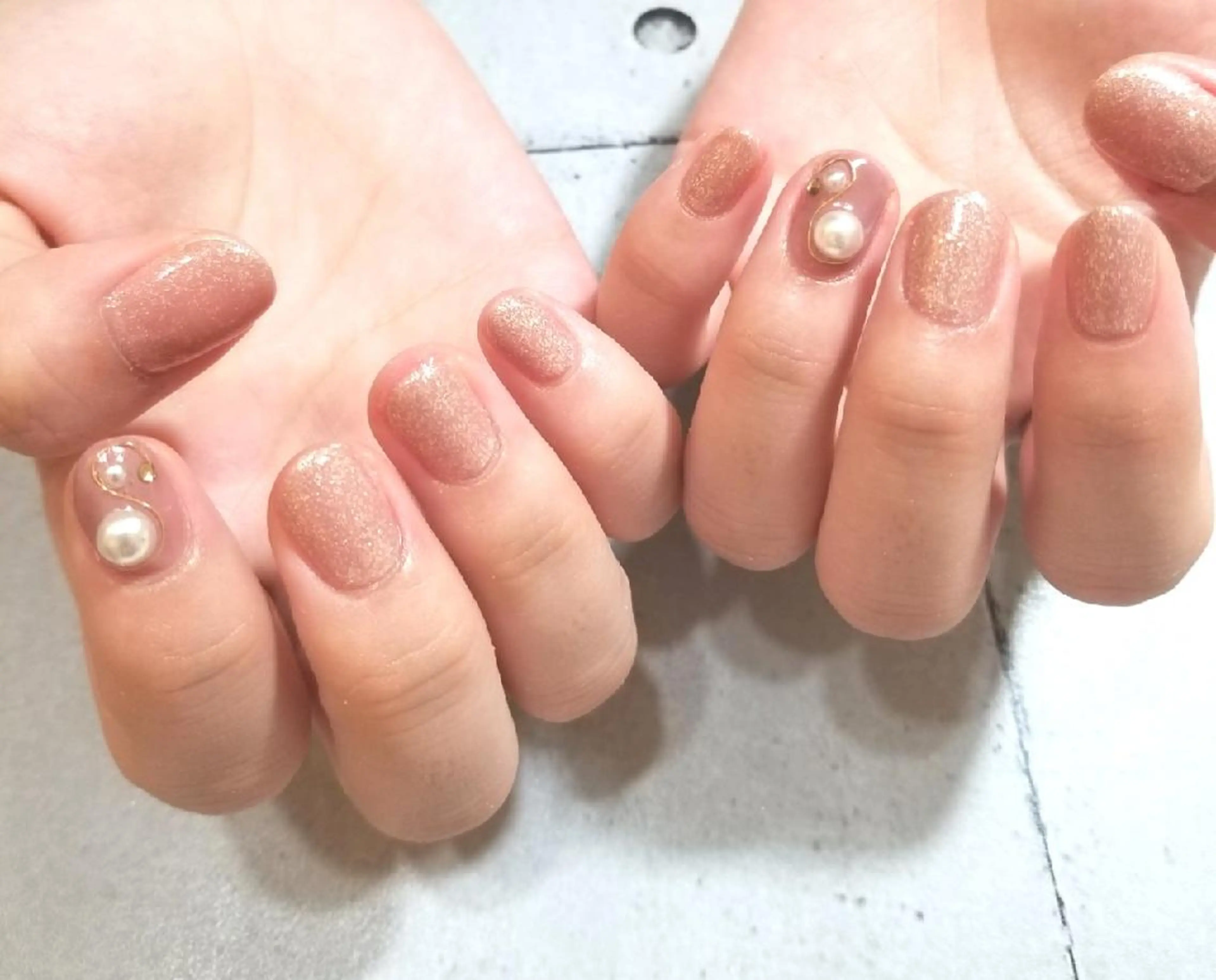 ネイル アートネイル ワンカラーネイル nijiiro🌈 サトウのネイルデザイン