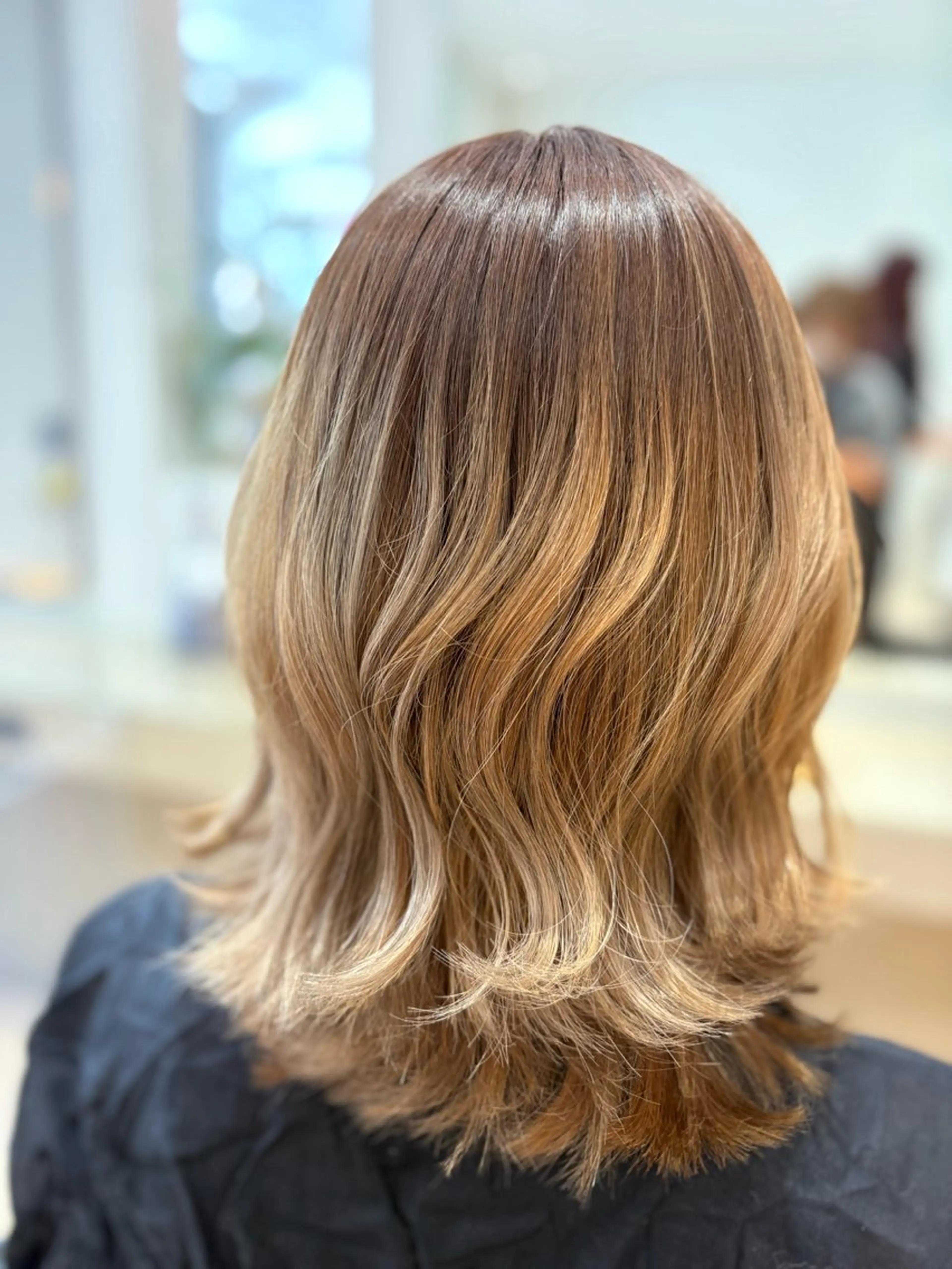 ミディアム カラー liage ܀ꕤ୭* ちばかつら𖦞のヘアスタイル