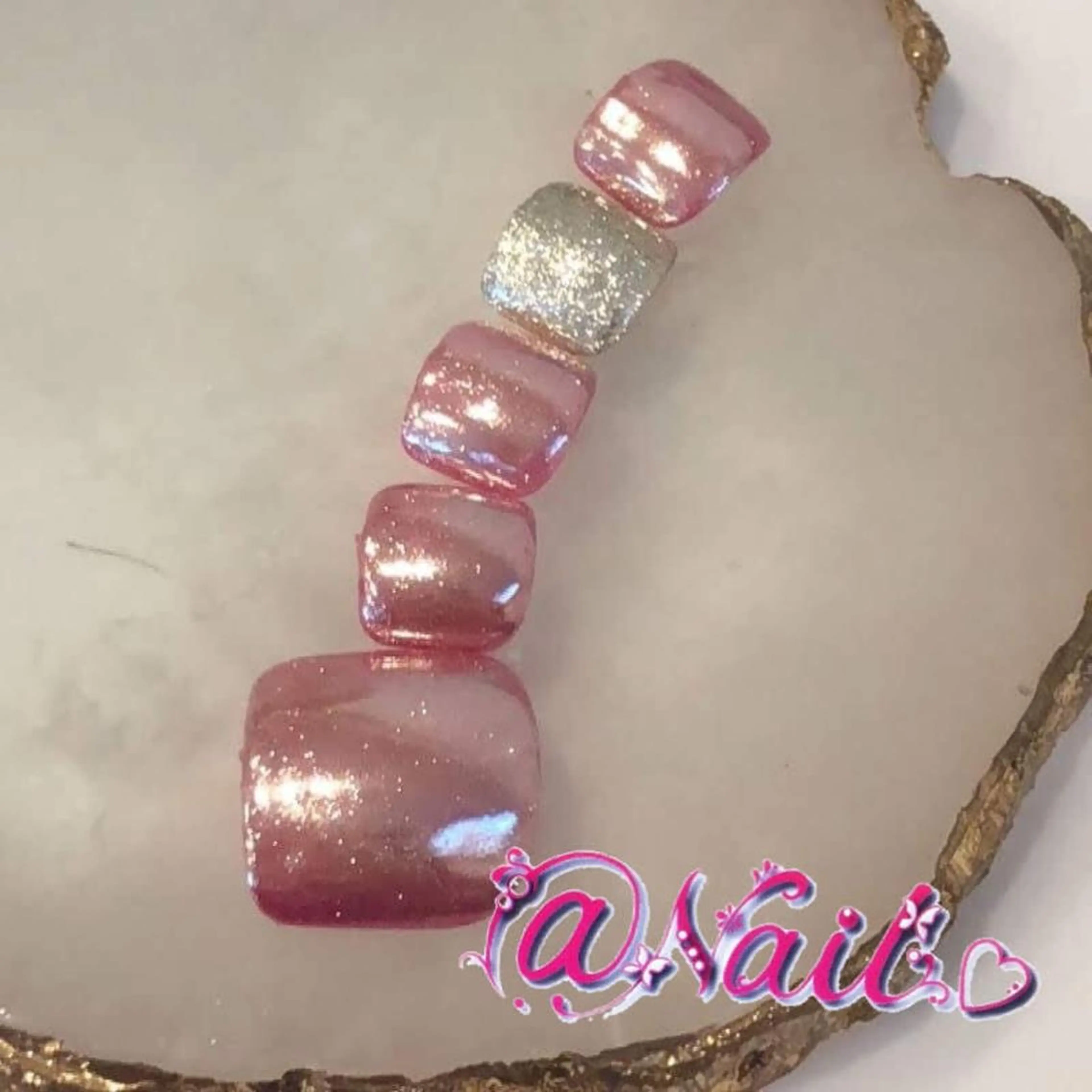 ネイル ネイルチップ 小尾 栞のネイルデザイン