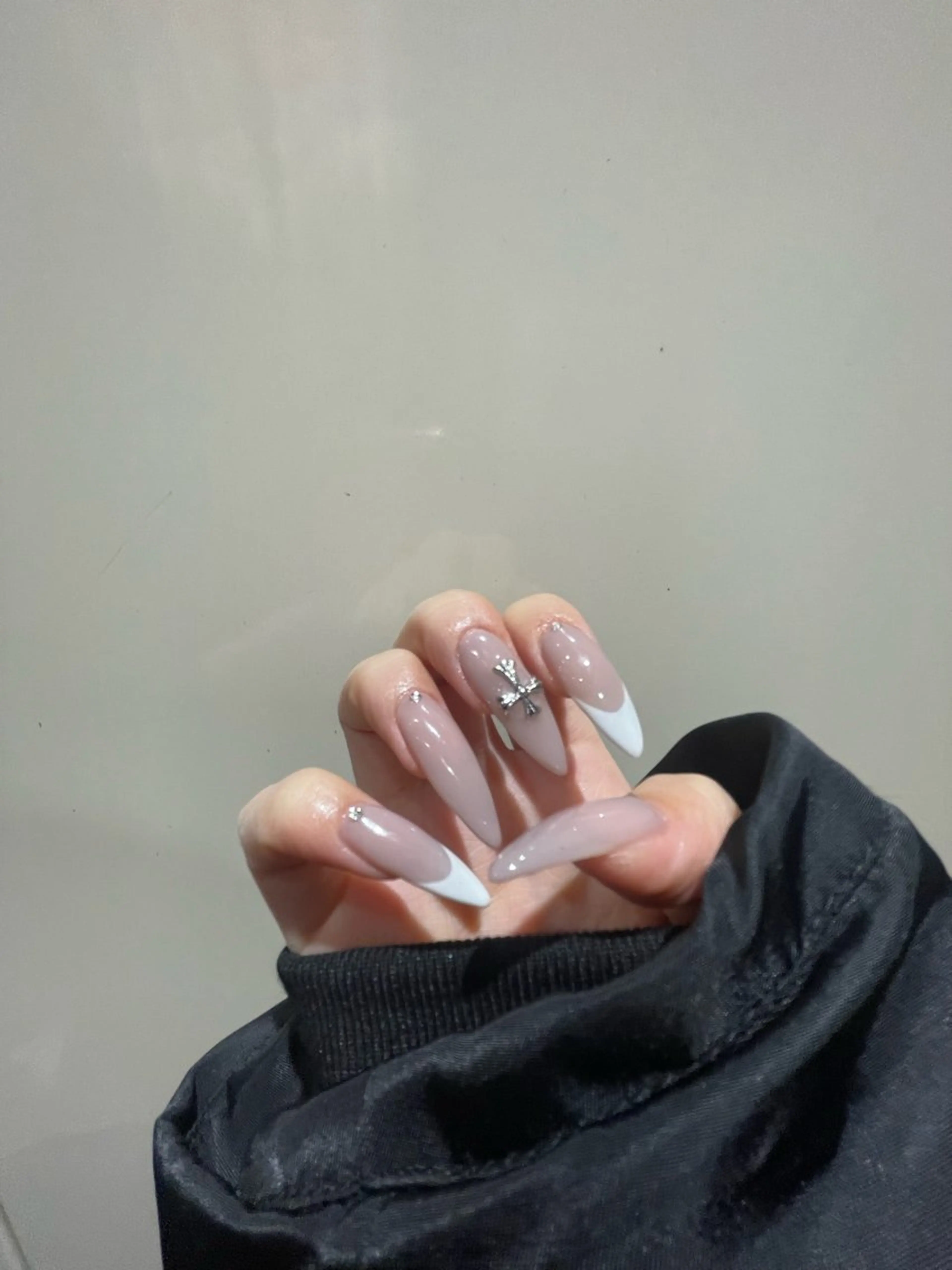 ネイル 長さ出し ハンドネイル OAK中目黒 ネイリスト Nicoのネイルデザイン