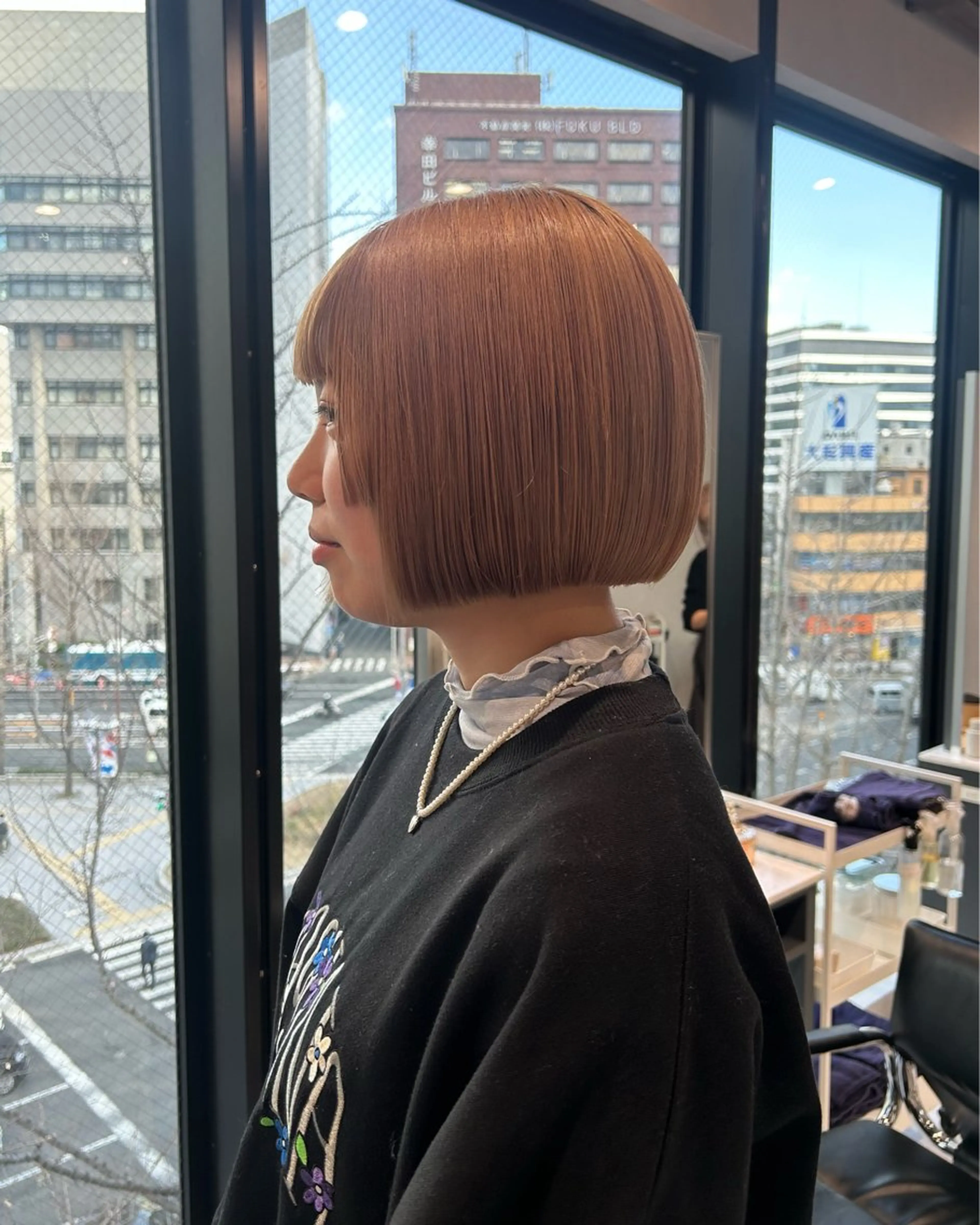 ショート ボブ 寺川留以 /カットモデル募集中のヘアスタイル