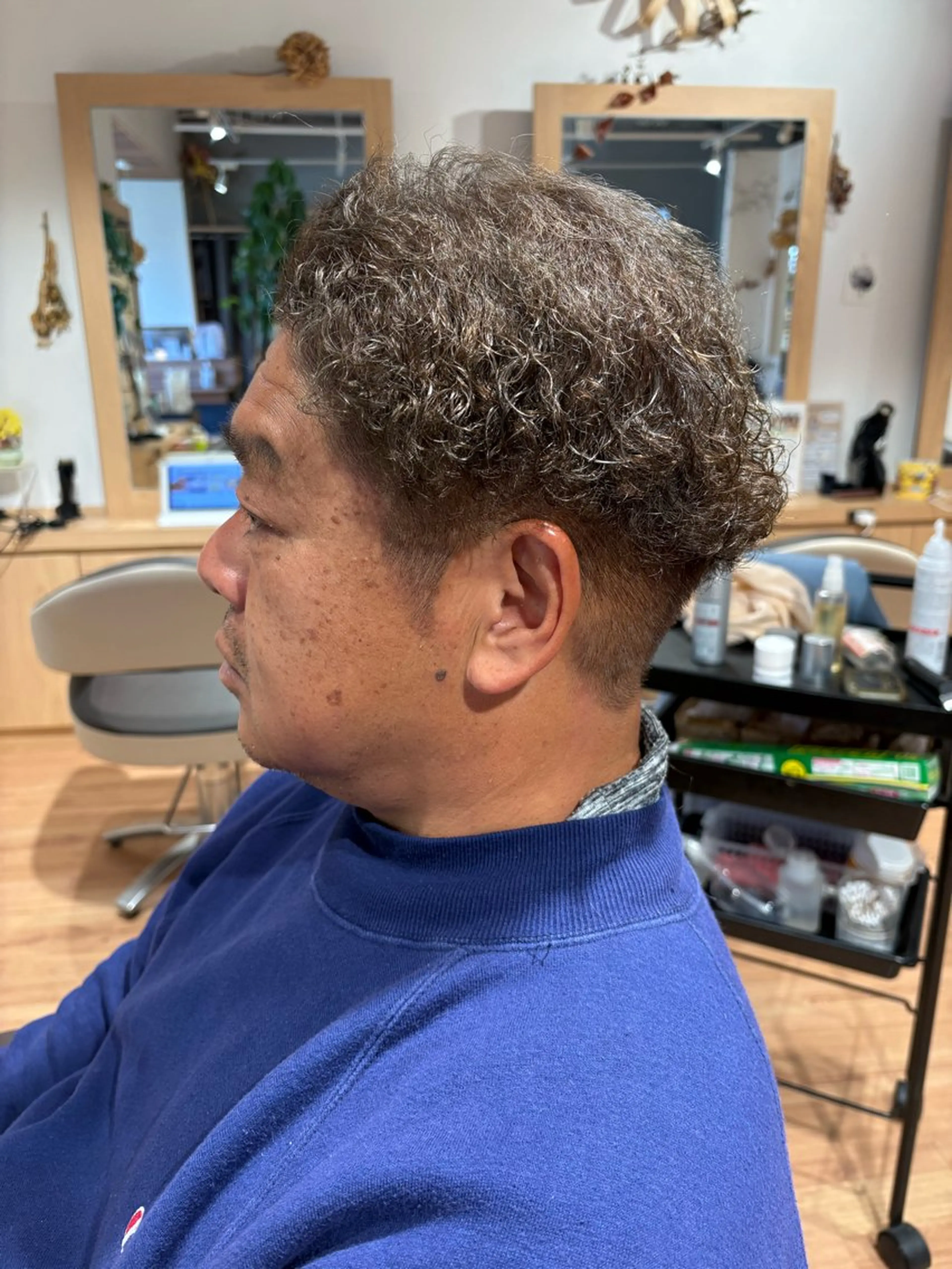 メンズ カット ヘアカラー ヘアーアンベリール ことねのヘアスタイル