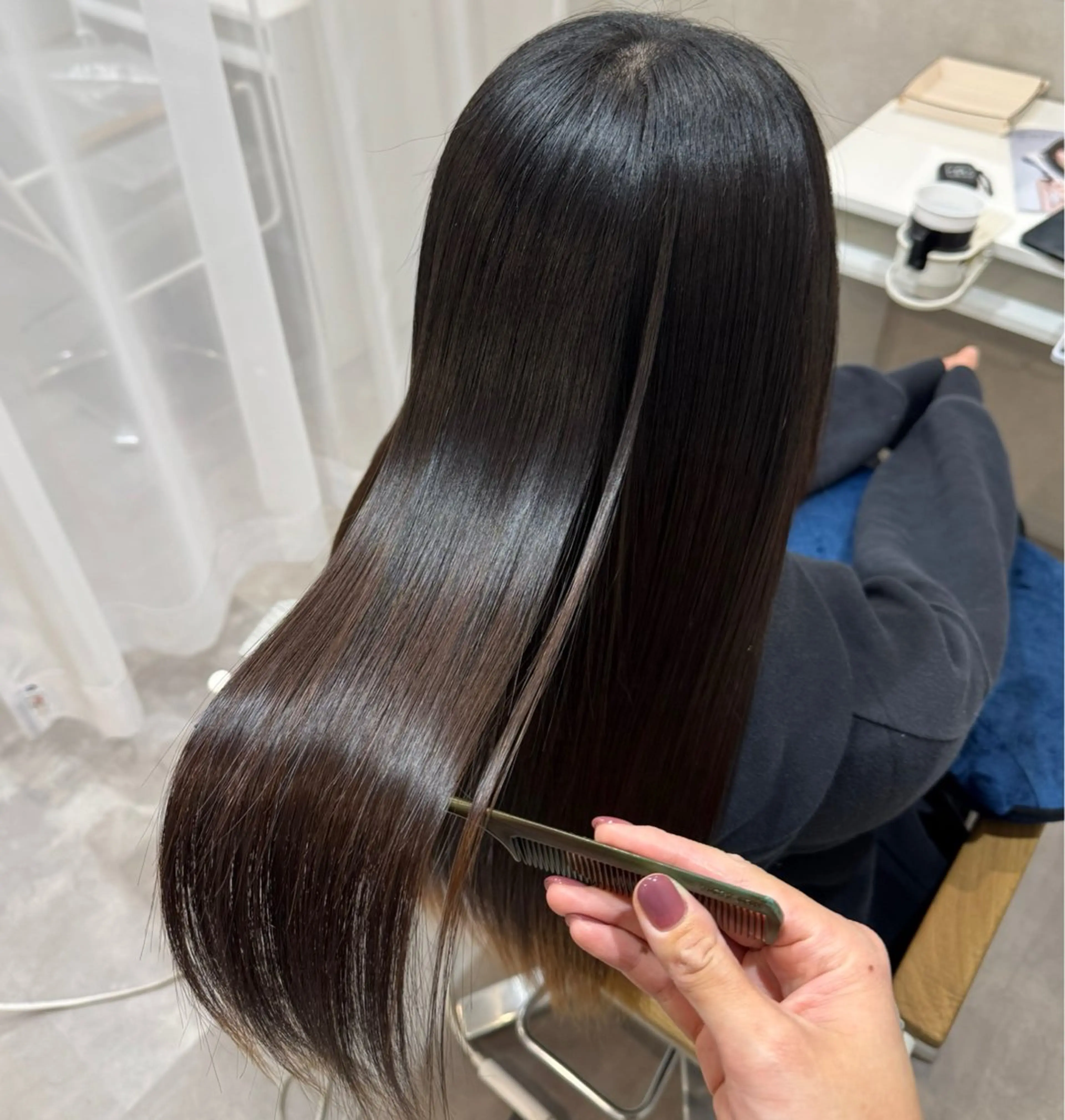 【補足必須❕】疲れとダメージに❕疲労回復ヘッドスパ+髪質改善艶トリートメント✨の写真