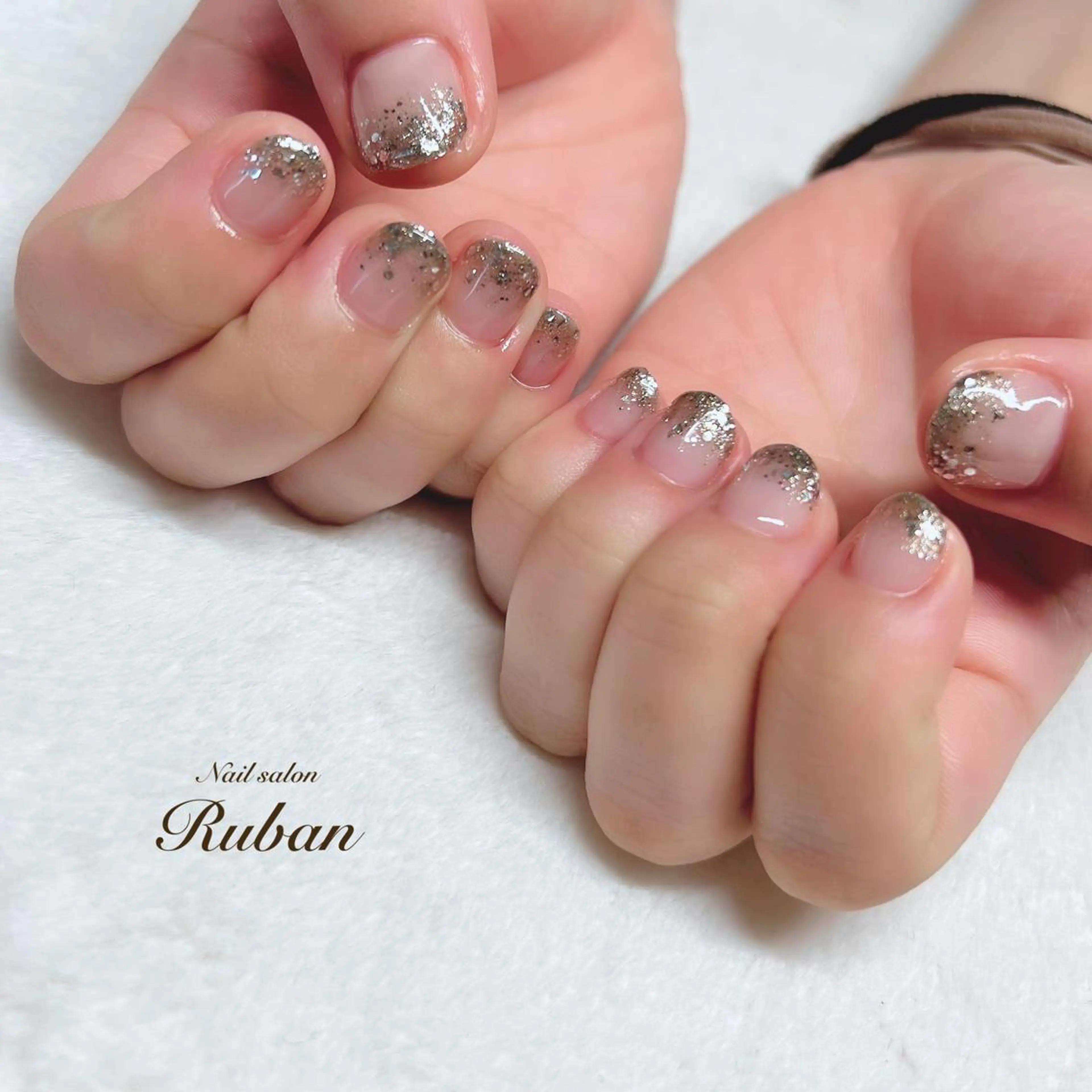 ネイル グラデーション シンプルネイル Nail salon Rubanのネイルデザイン