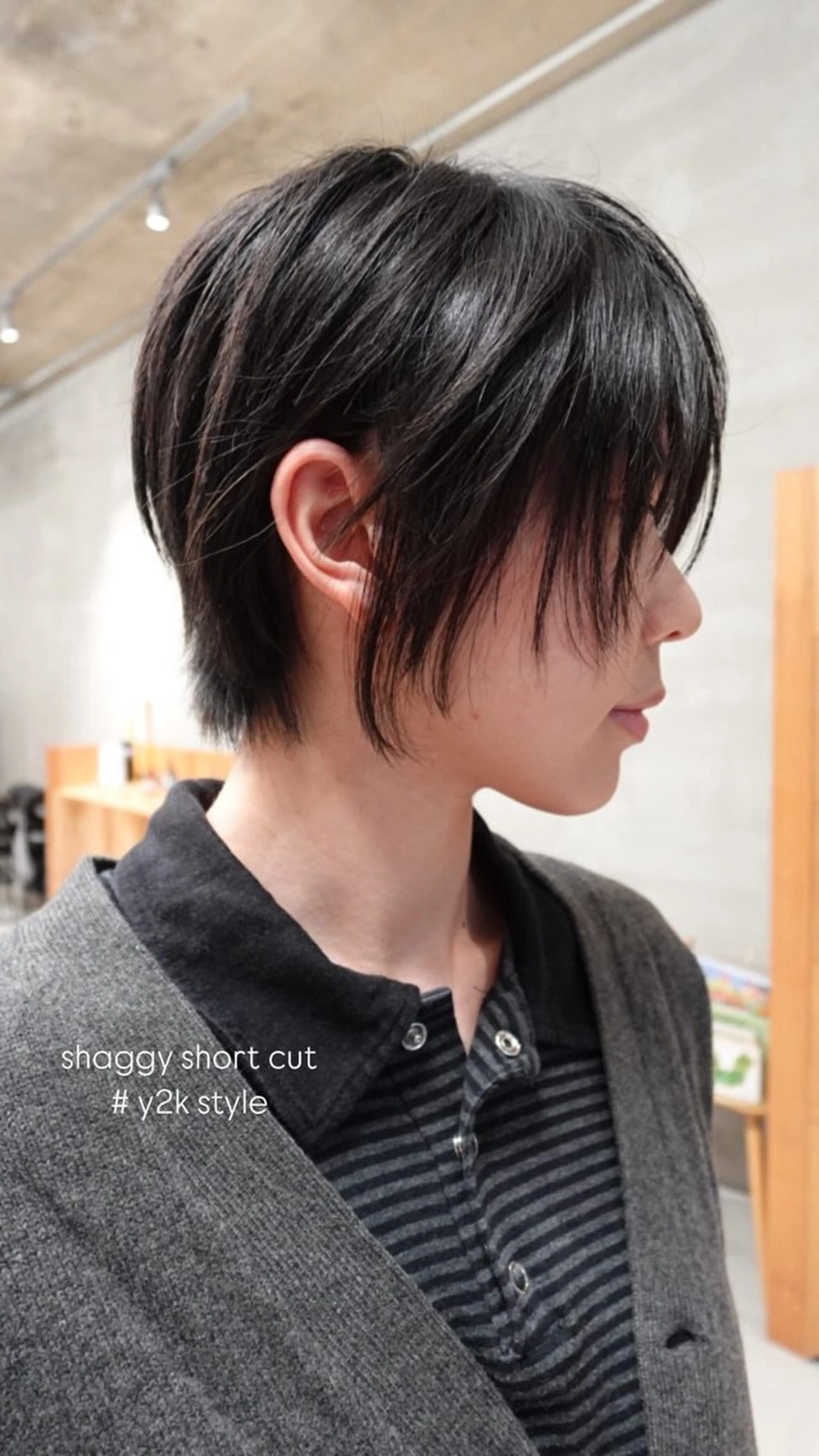 ショート カット ヘアカラー トリートメント wewe: momoeのヘアスタイル