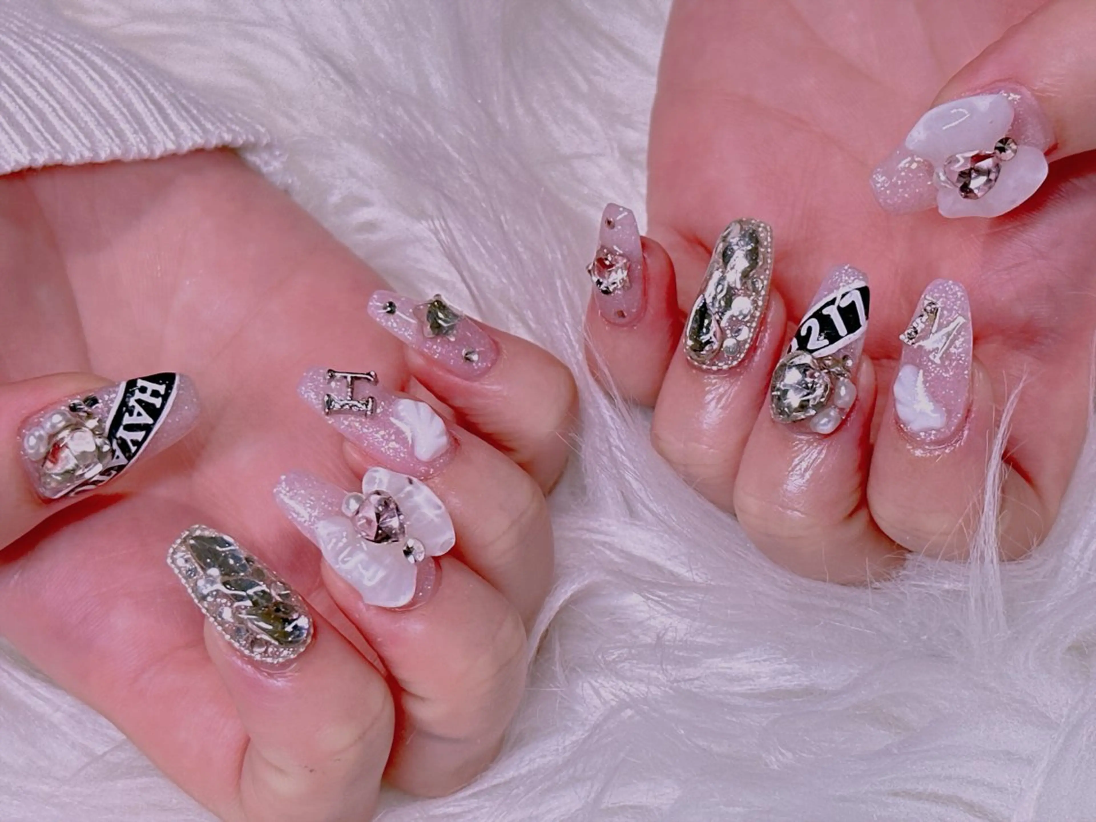 ネイル 長さだし専門店 M2　rikaのネイルデザイン