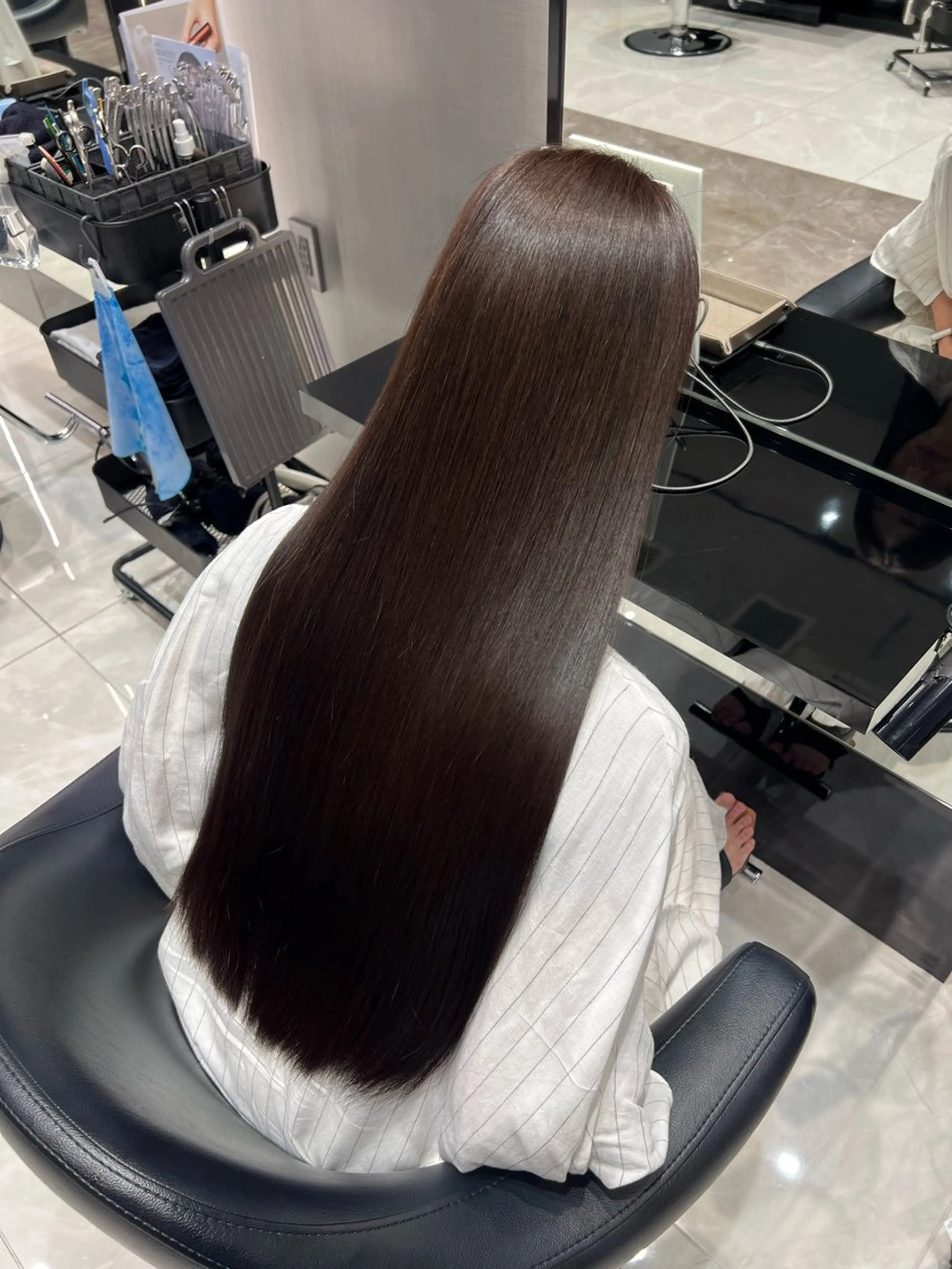 ロング 美髪矯正/髪質改善 /艶髪/千田理名🪞のヘアスタイル