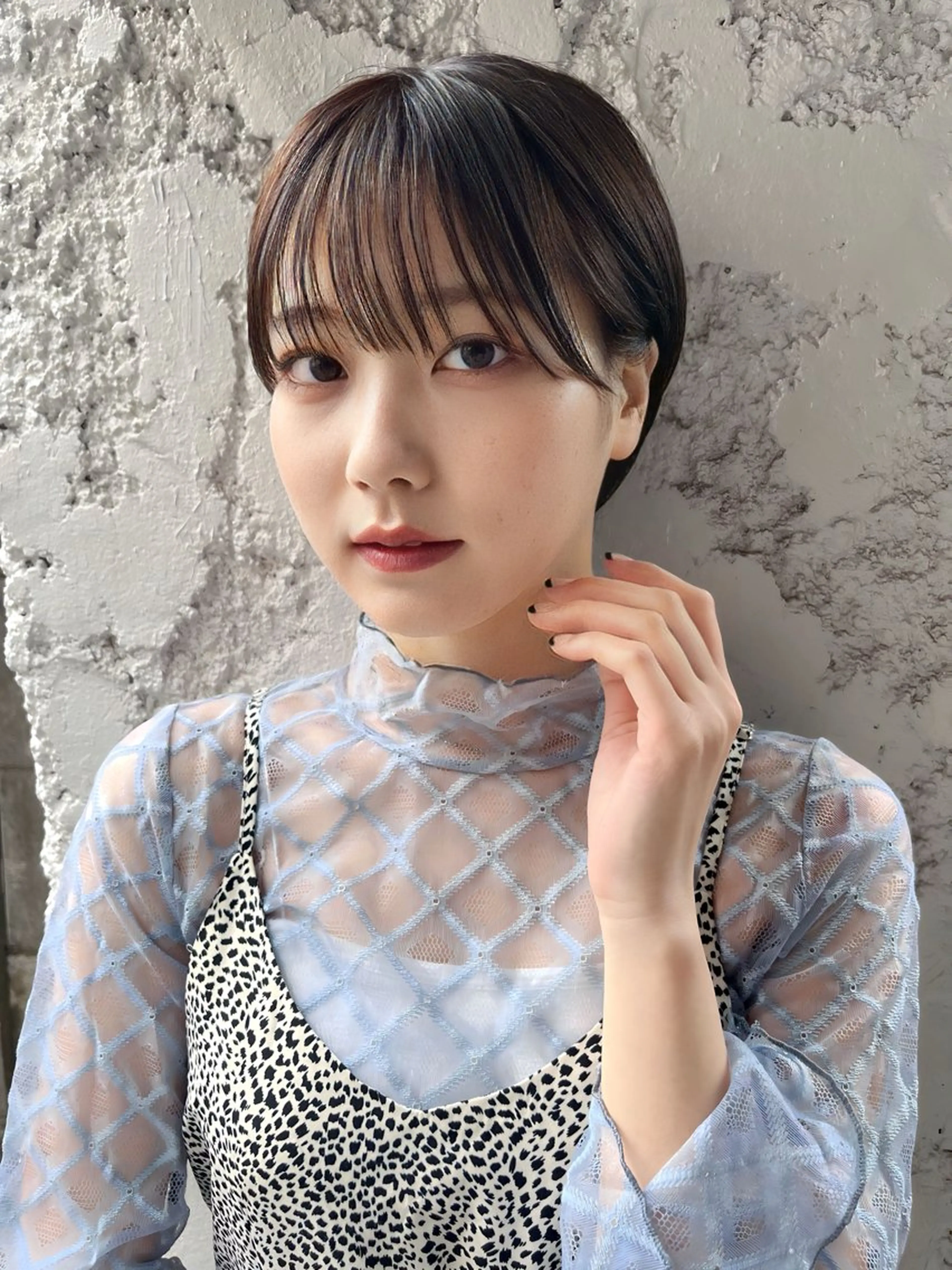ショート 髪質改善 ショートヘア トリートメント 岡安優太 顔まわり似合せが得意のヘアスタイル
