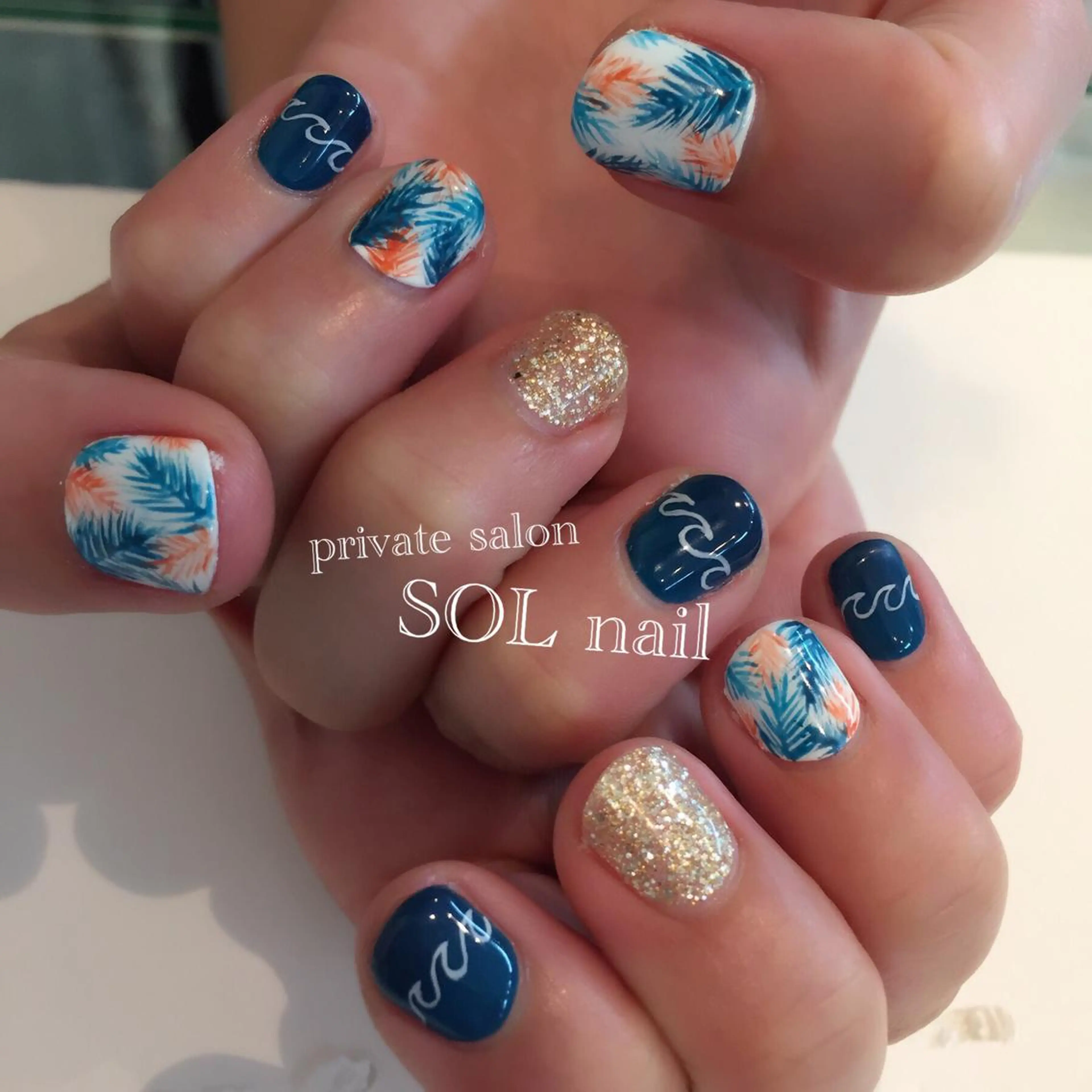 ネイル ハンドネイル SOL NAILのネイルデザイン