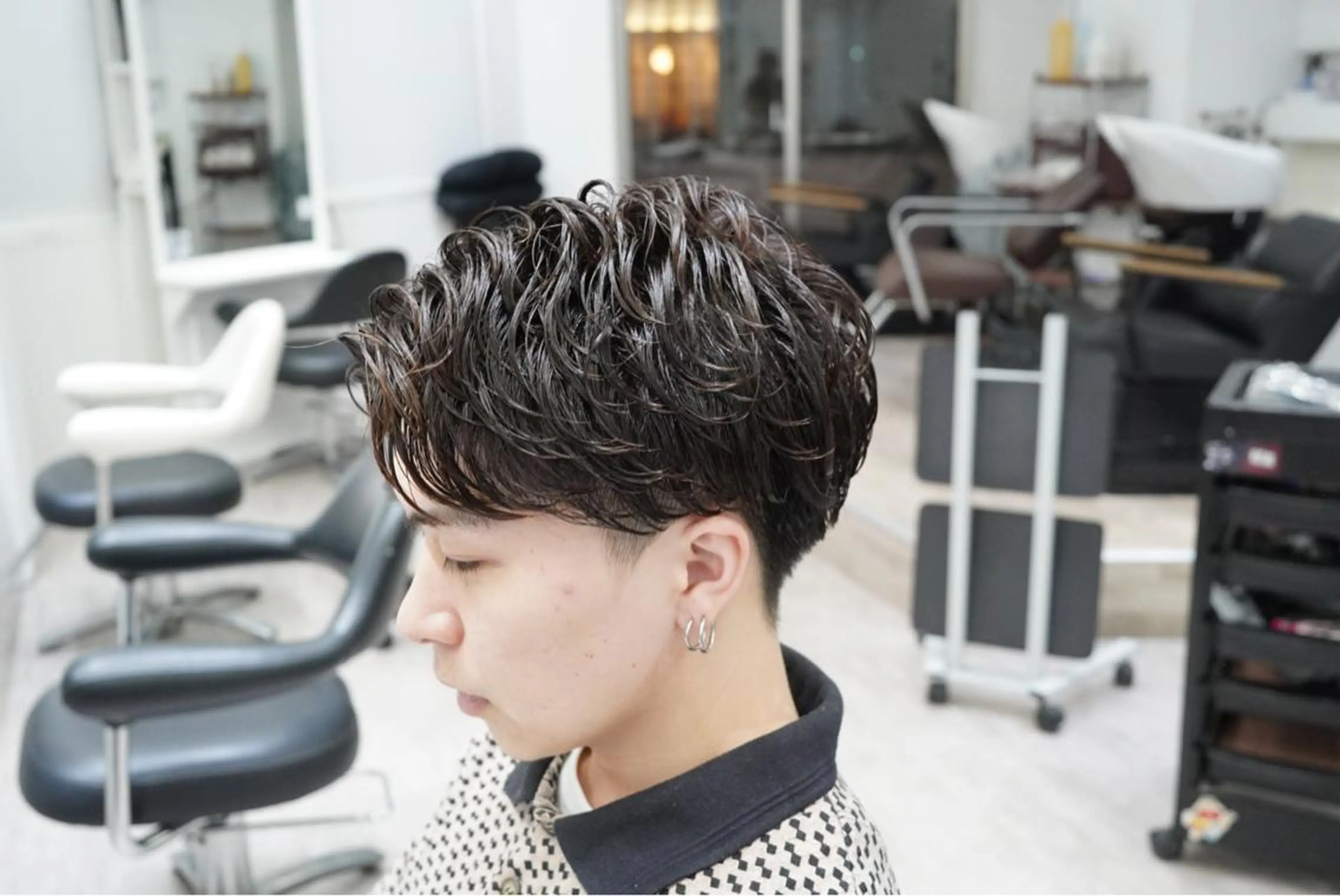 パーマ メンズ ✨️ツイスパ波巻き特 化小杉澪生✨️のヘアスタイル