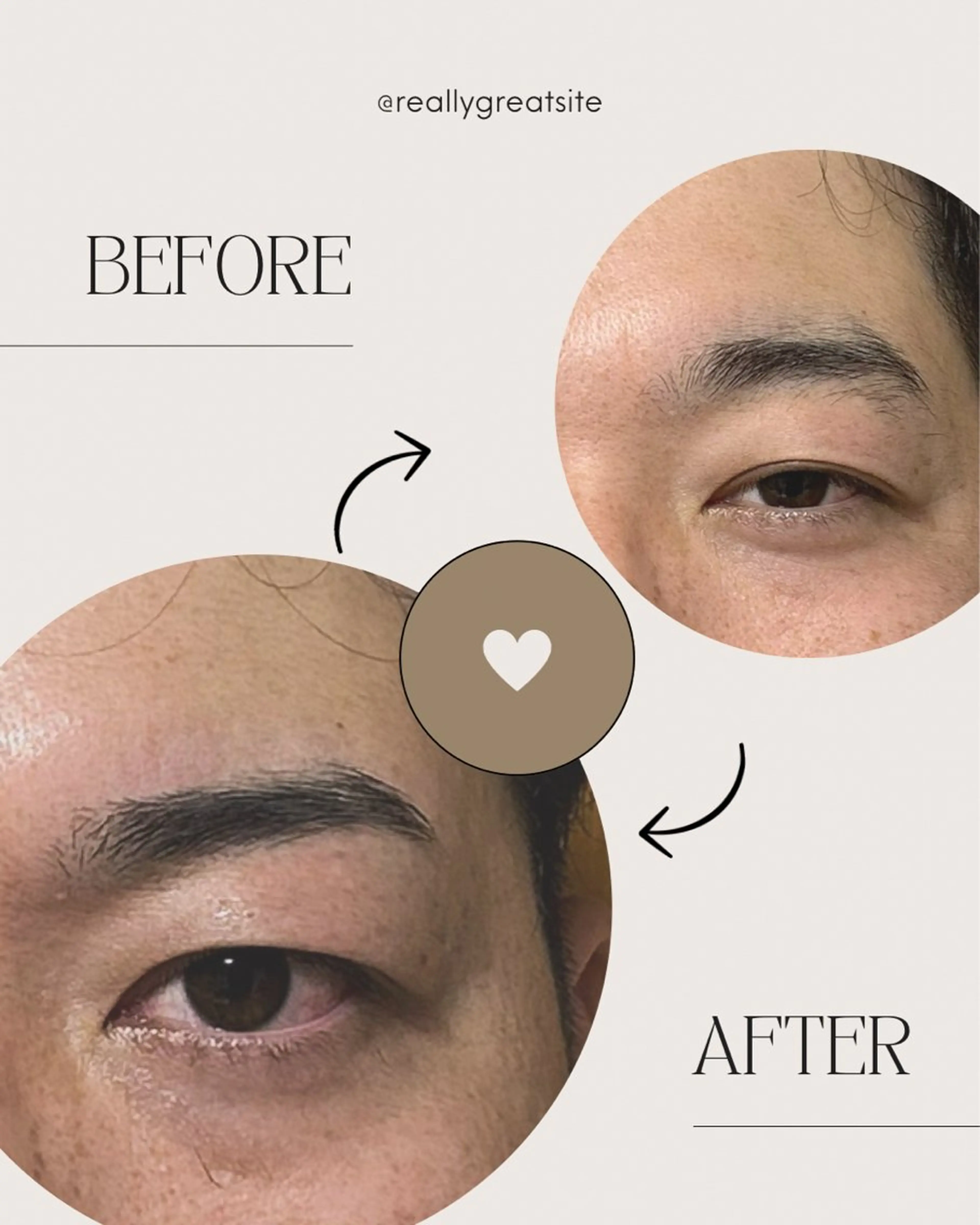 アイブロウ ふじた さちよの眉毛・アイブロウイメージ