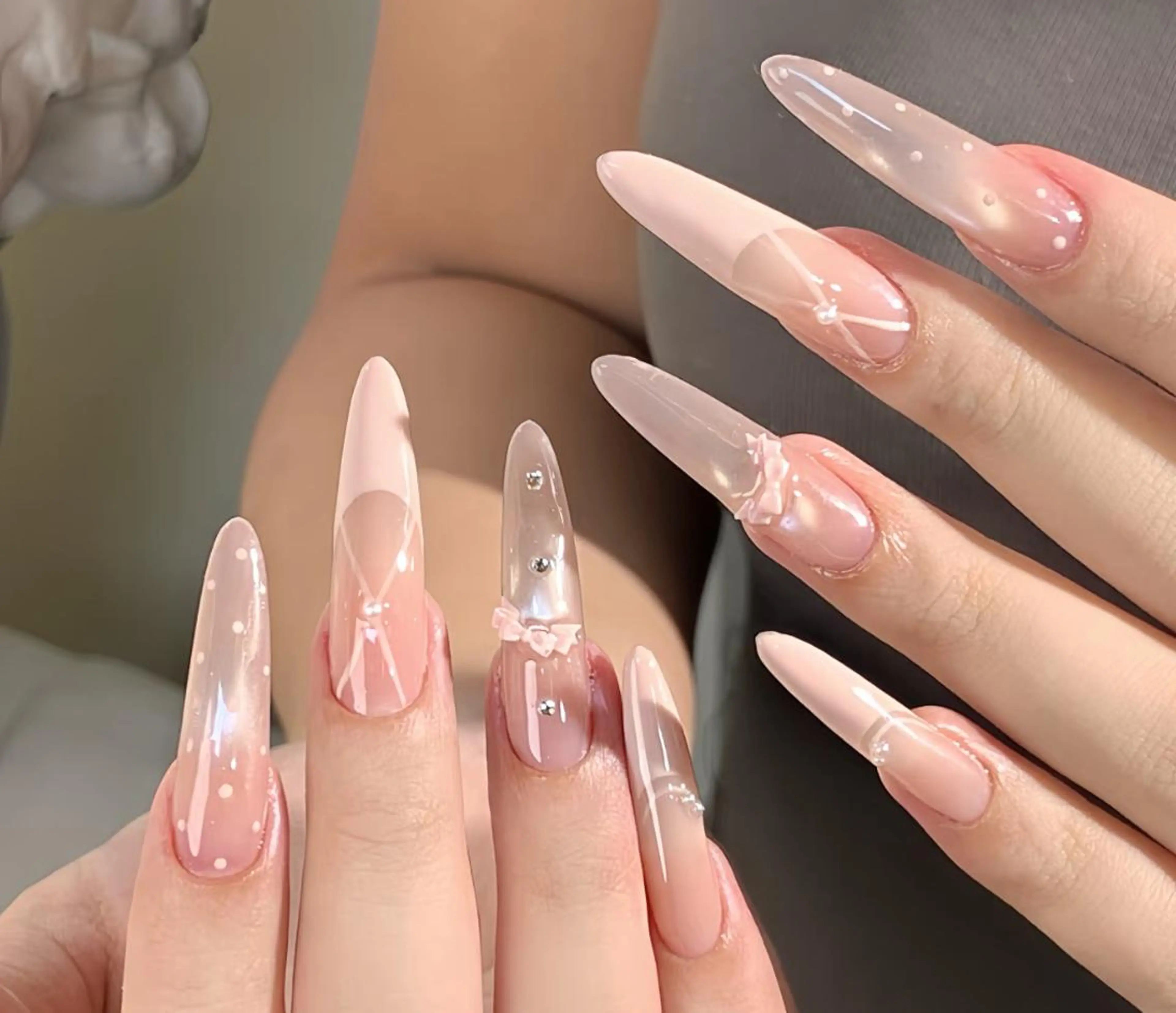 ネイル ハンドネイル ハンドケア 🍑 momo_nailのネイルデザイン