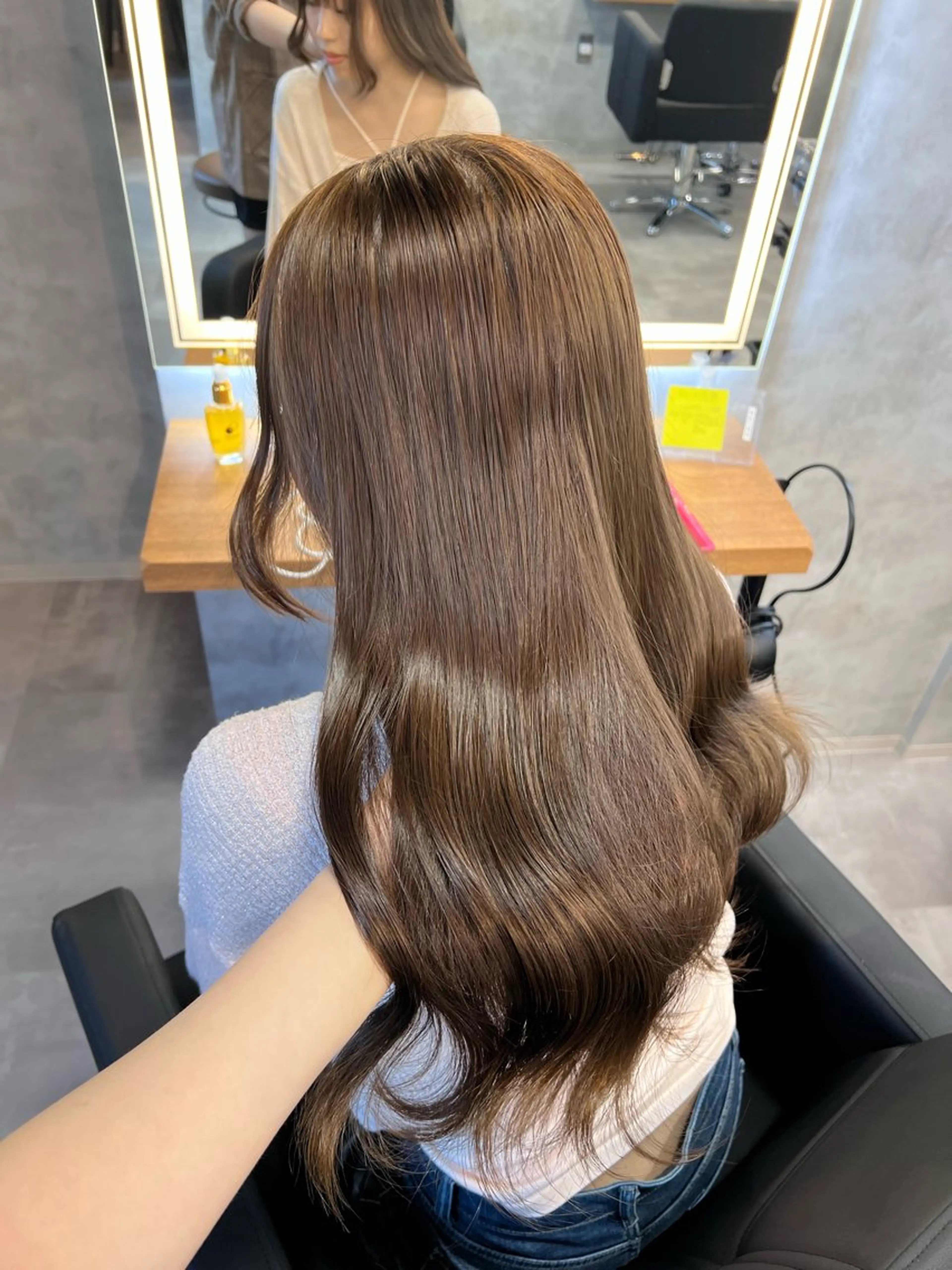 ロング カラー 💖札幌カラー 指名No.1💖玲奈のヘアスタイル