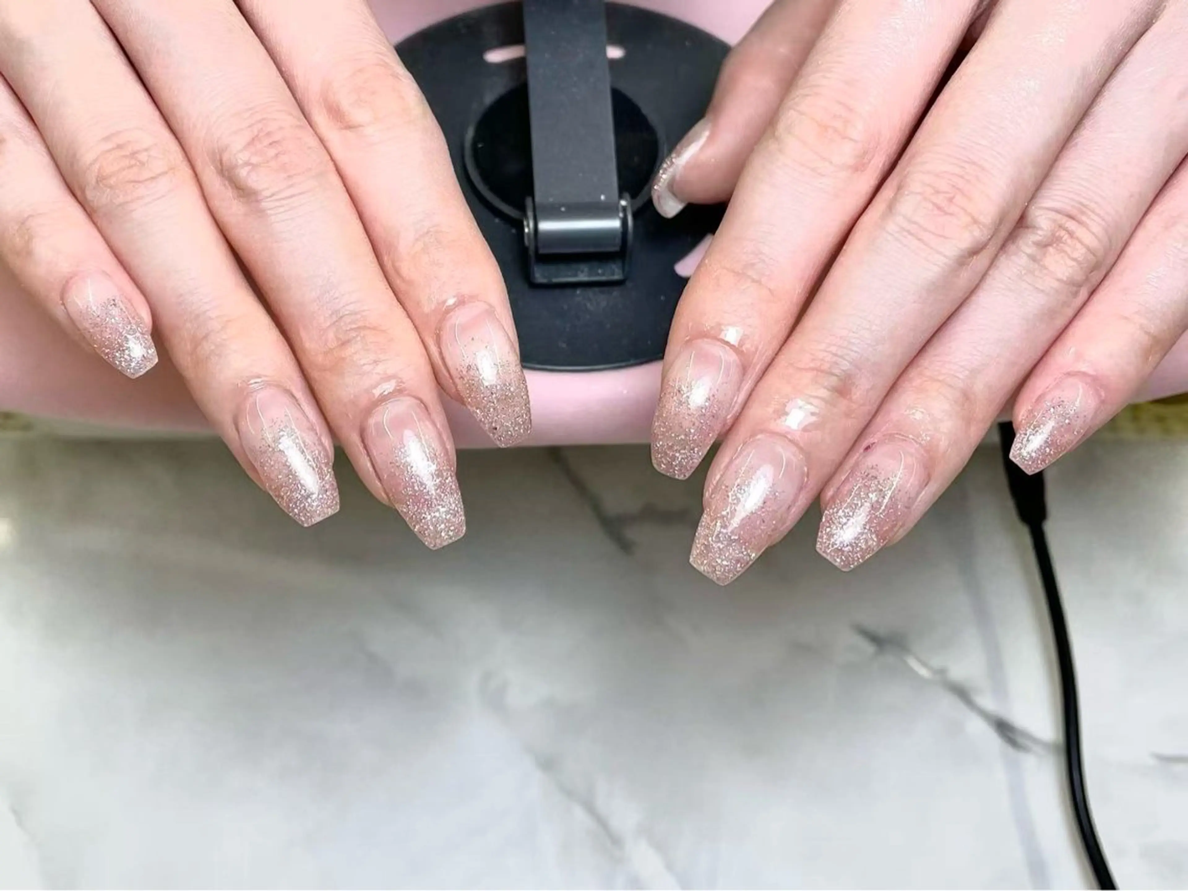 ネイル チークネイル フットネイル フレンチネイル ジェルネイル ガラスフレンチ ハンドネイル エニ Andyのネイルデザイン