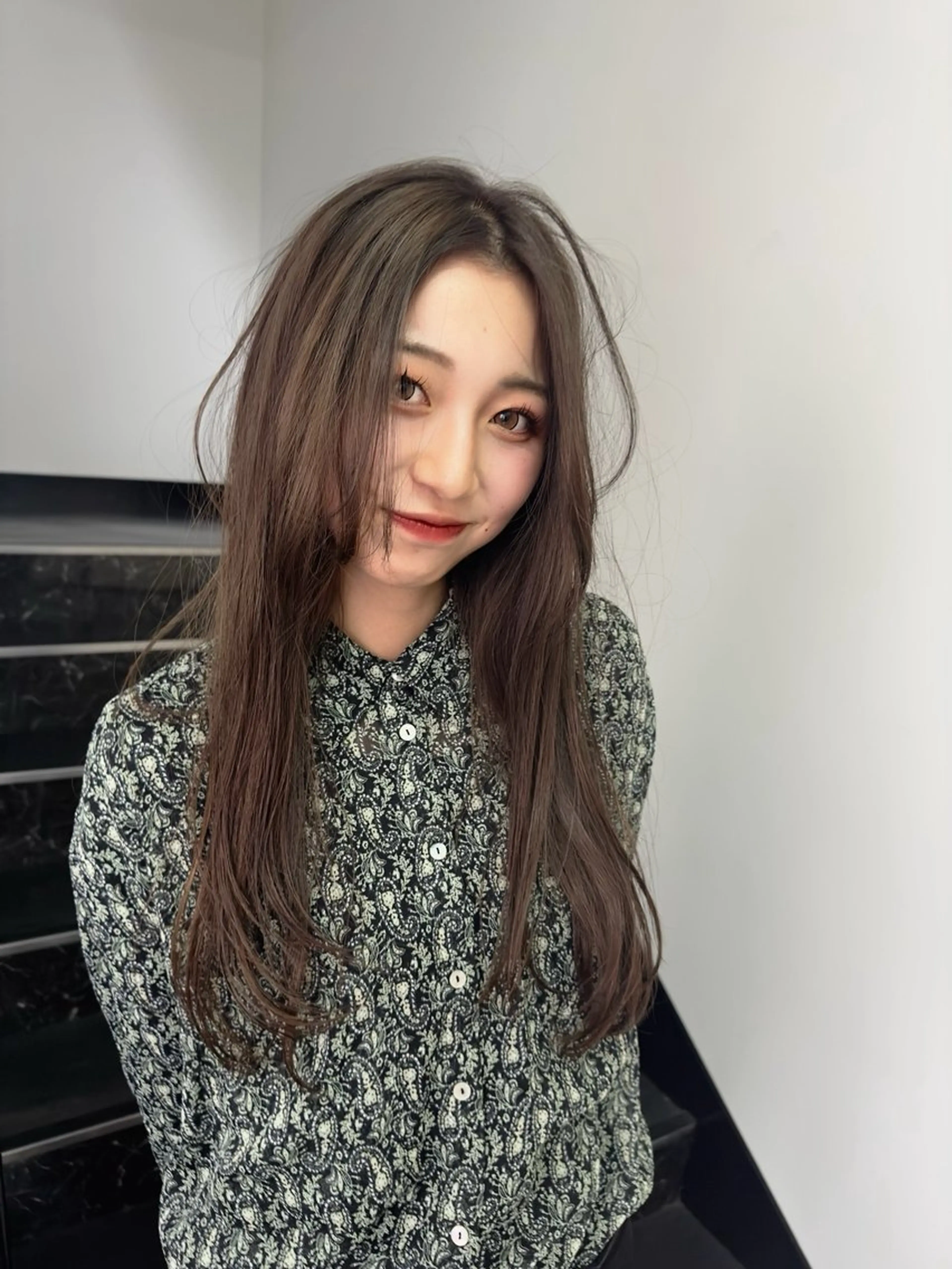 ロング カラー ケアブリーチ特化✨/ 艶カラー/エクステのヘアスタイル