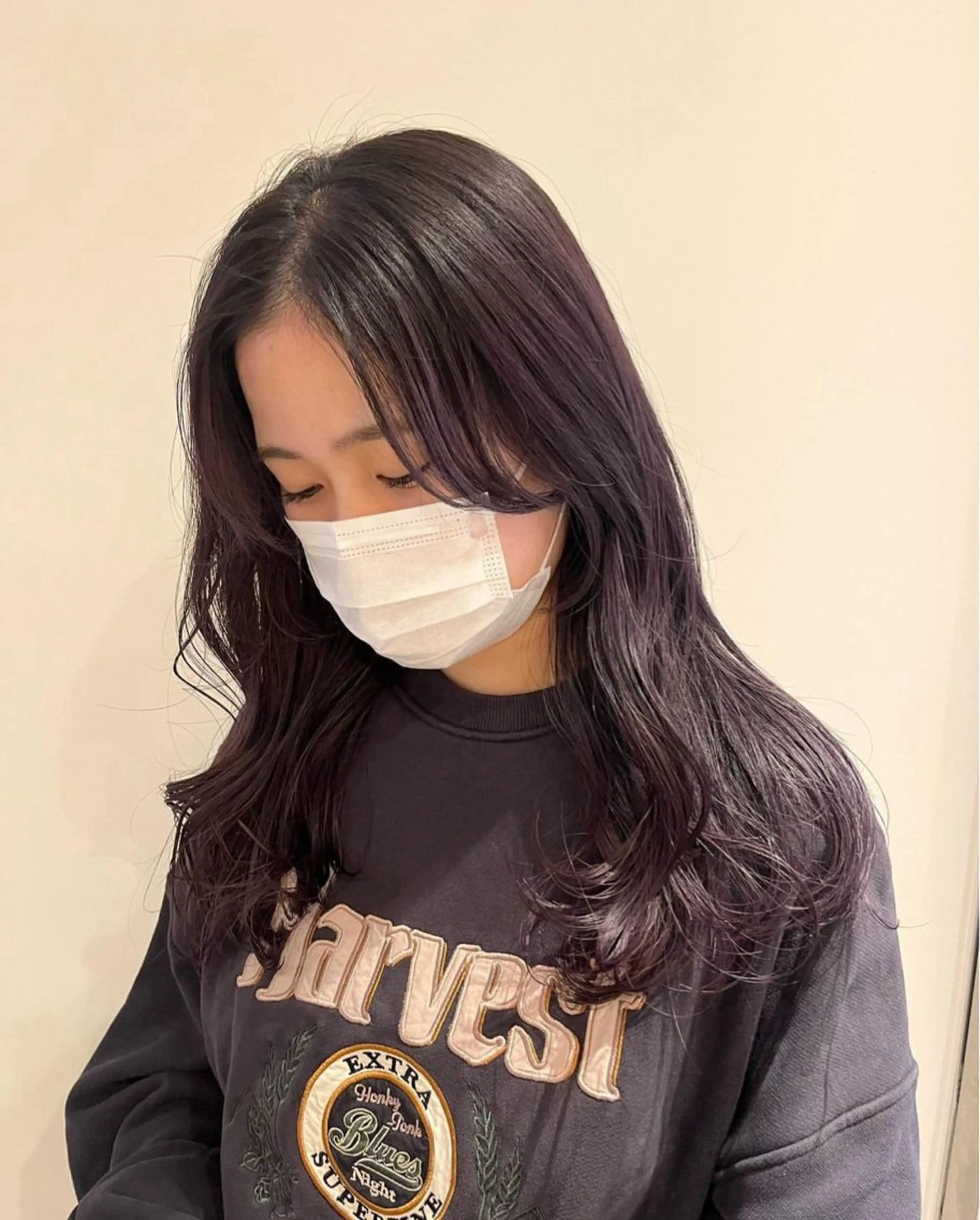 ロング ヘアカラー ハイトーン/ 髪質改善/ヒロタリカのヘアスタイル