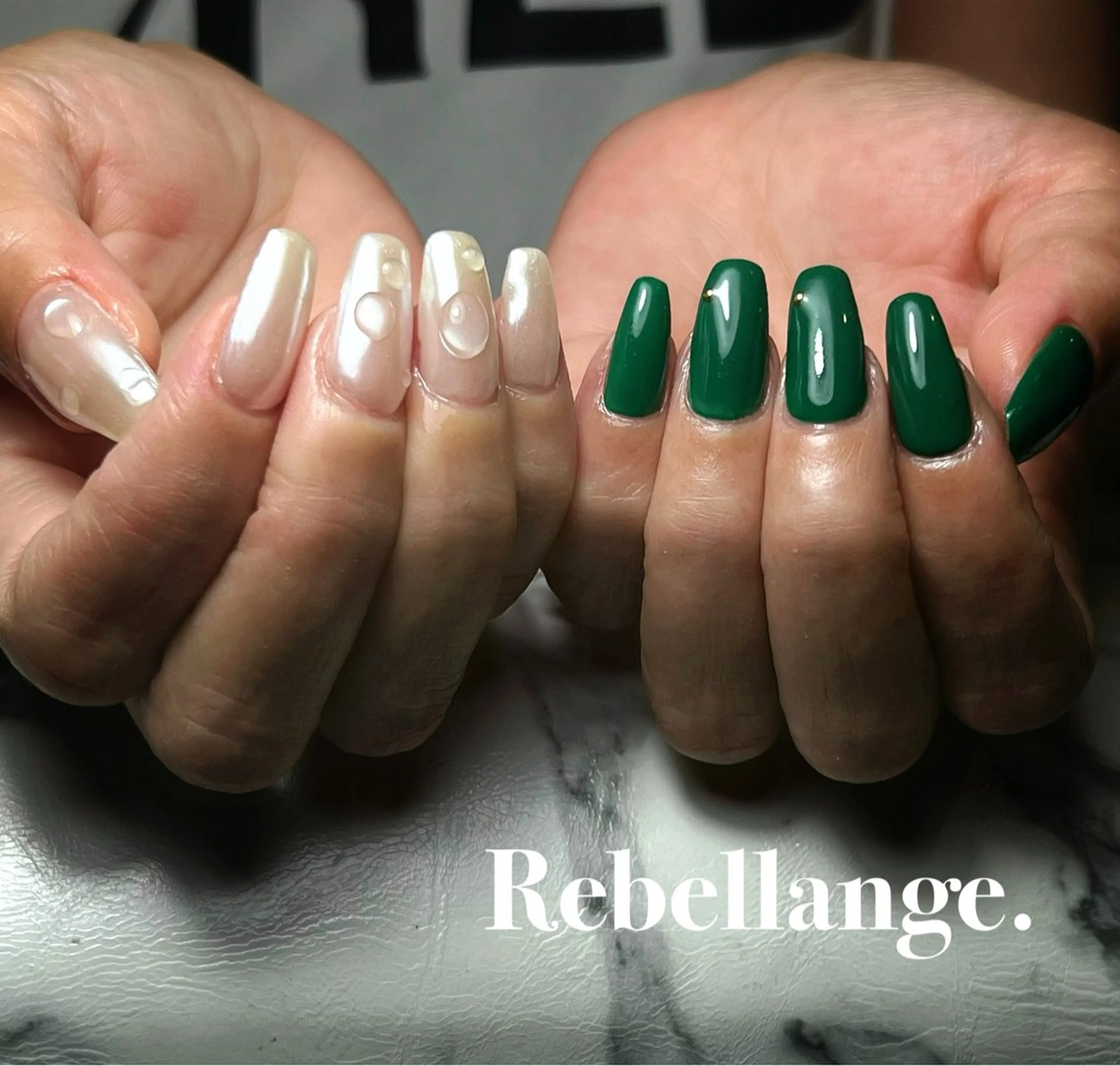 ネイル ハンドネイル Rebellange n.のネイルデザイン