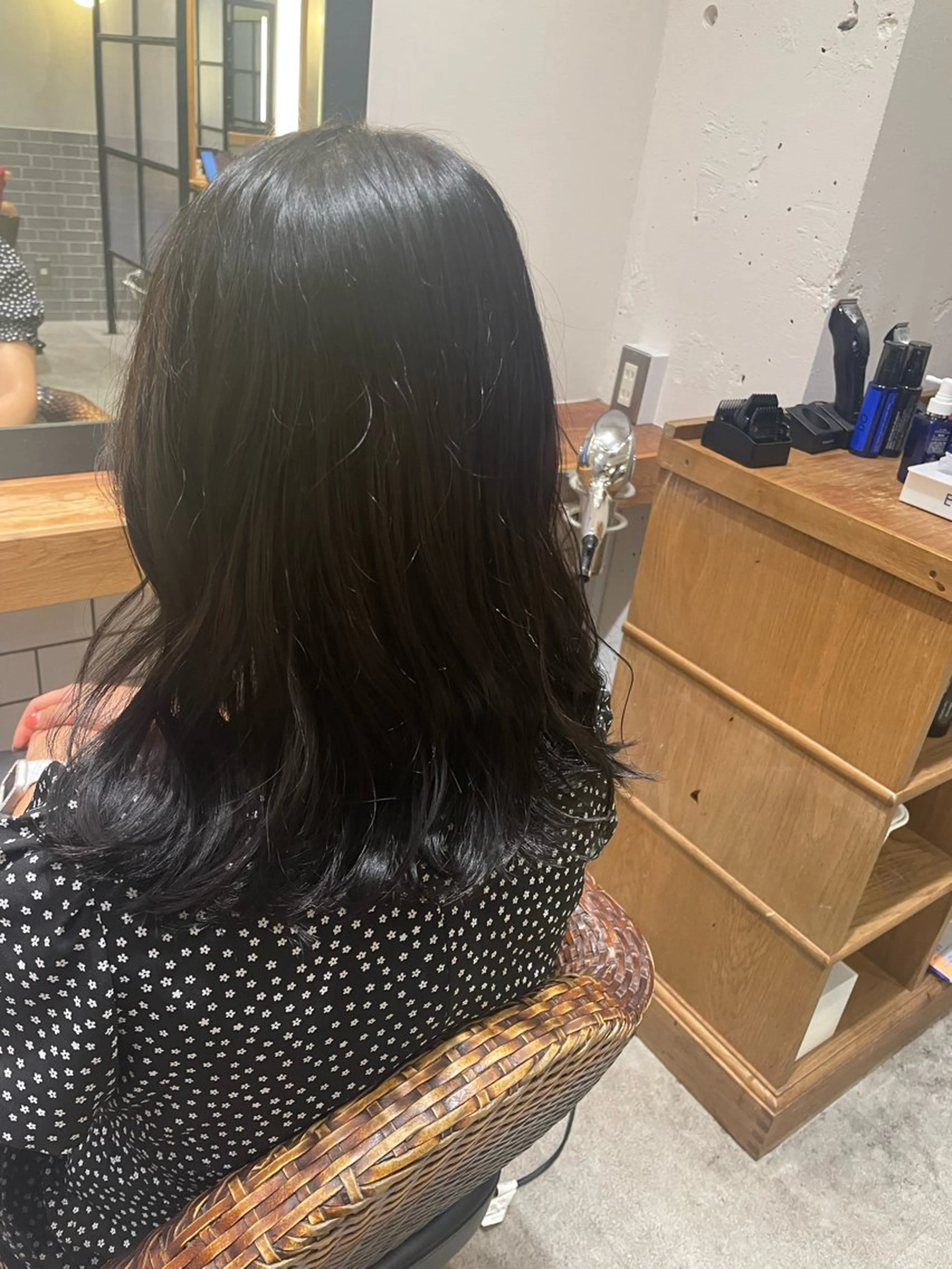 セミロング トリートメント 透明感カラー/ カット🎀あつこ🎀のヘアスタイル