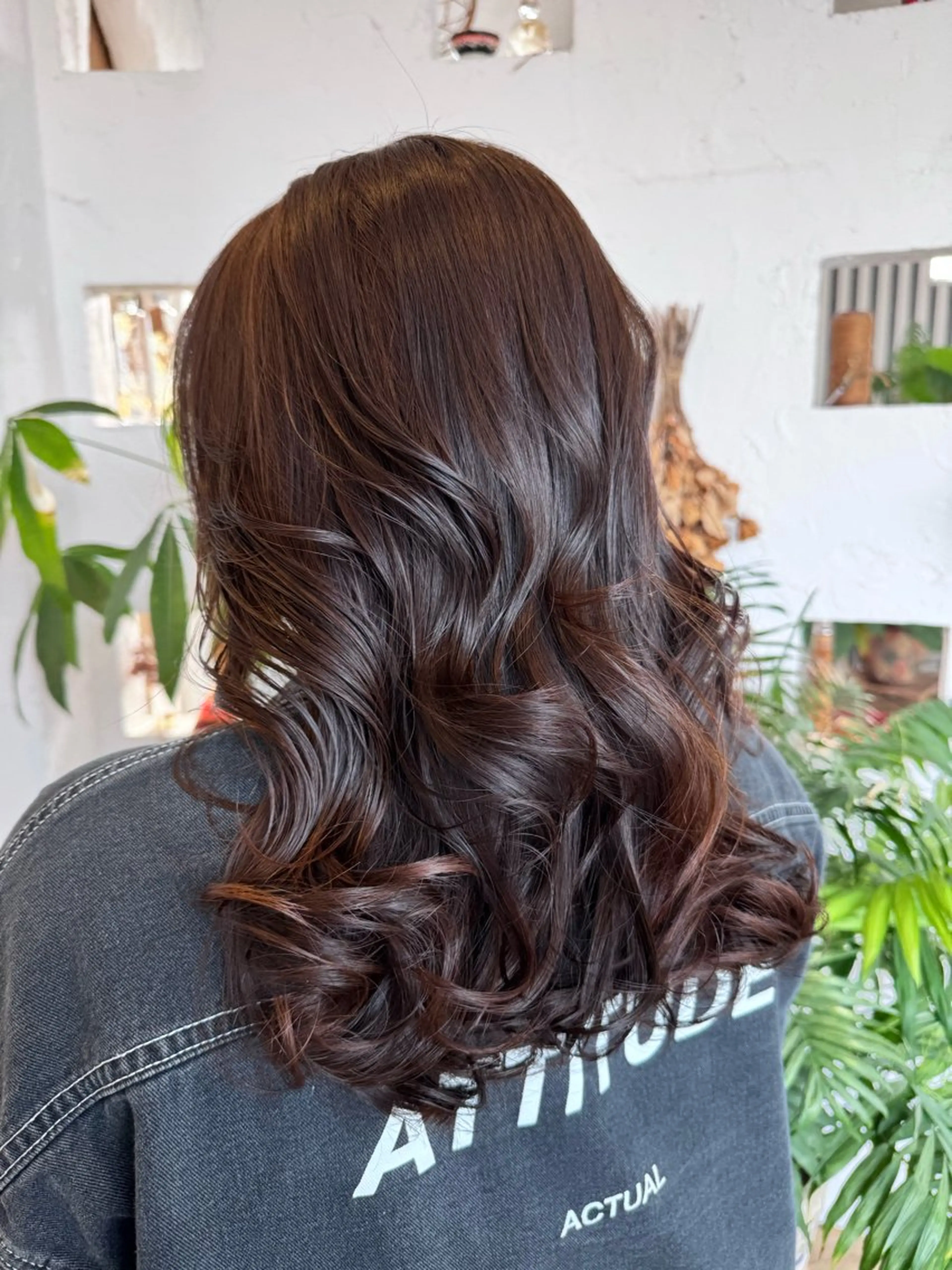 ロング カラー カット ヘアカラー ヘッドスパ 🌸小掛🌸 豊橋外国人風カラーのヘアスタイル