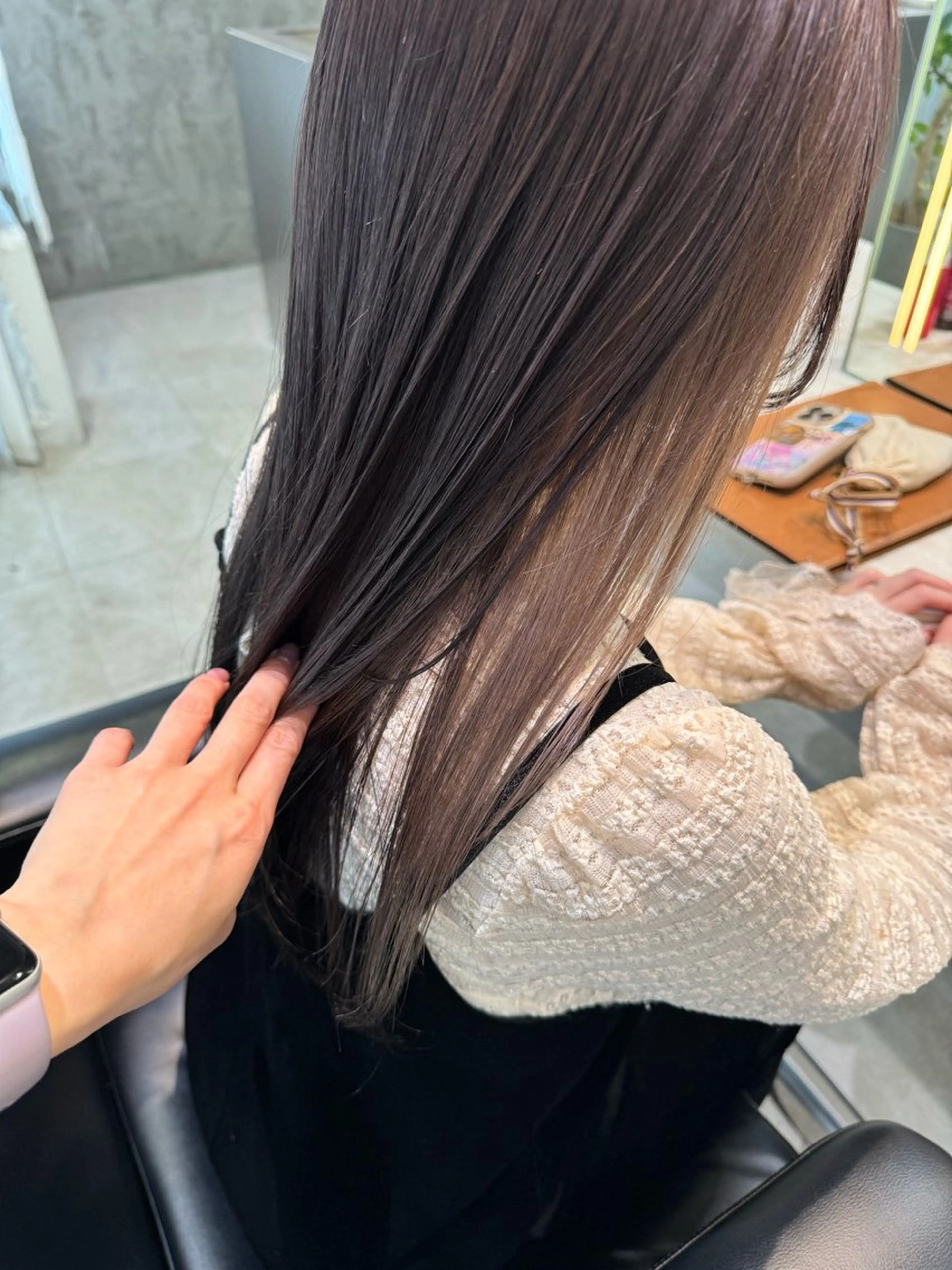 カラー 🍪ﾖｼｲﾊﾙﾈ🍪 ﾗﾍﾞﾝﾀﾞｰｶﾗｰのヘアスタイル