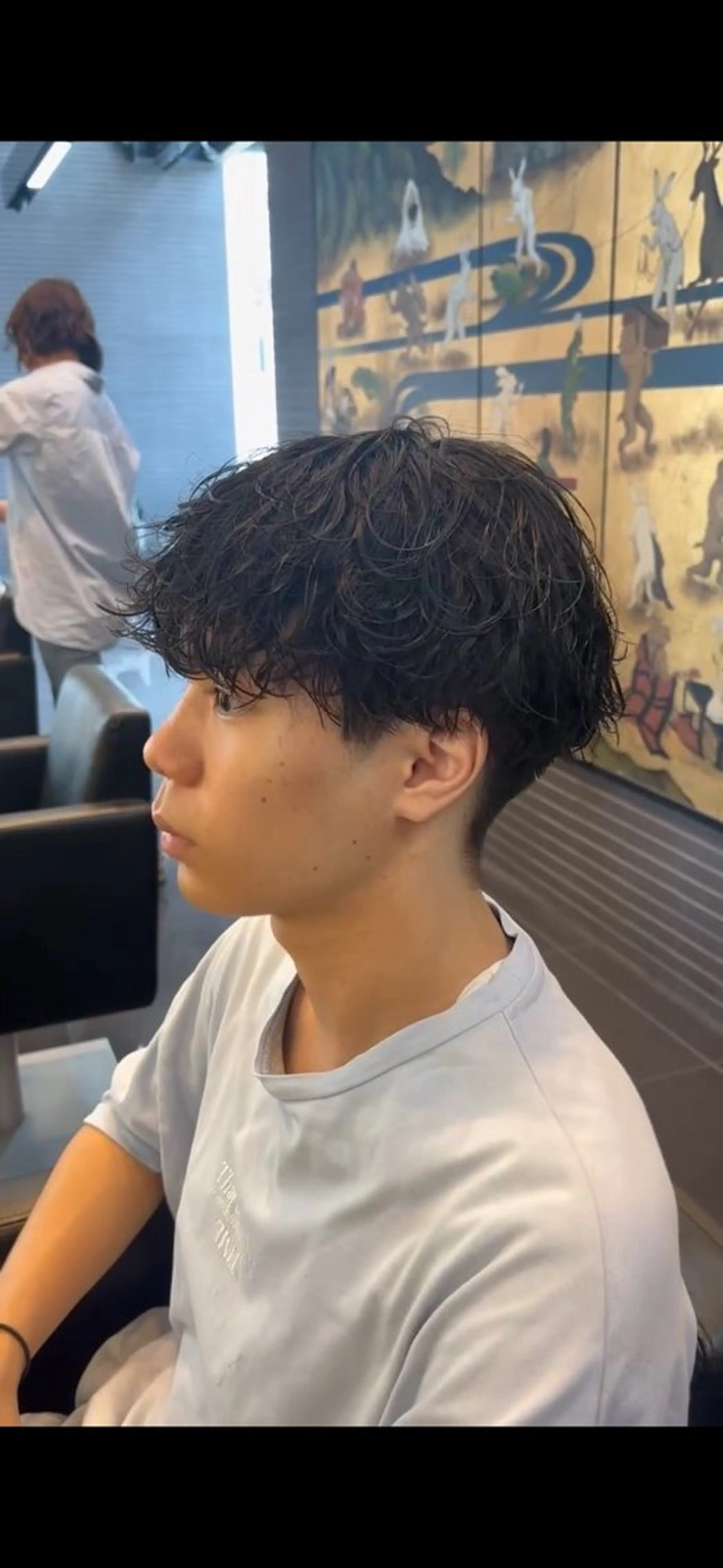 パーマ カット パーマ メンズ特化型美容師/ 加藤晴輝のヘアスタイル