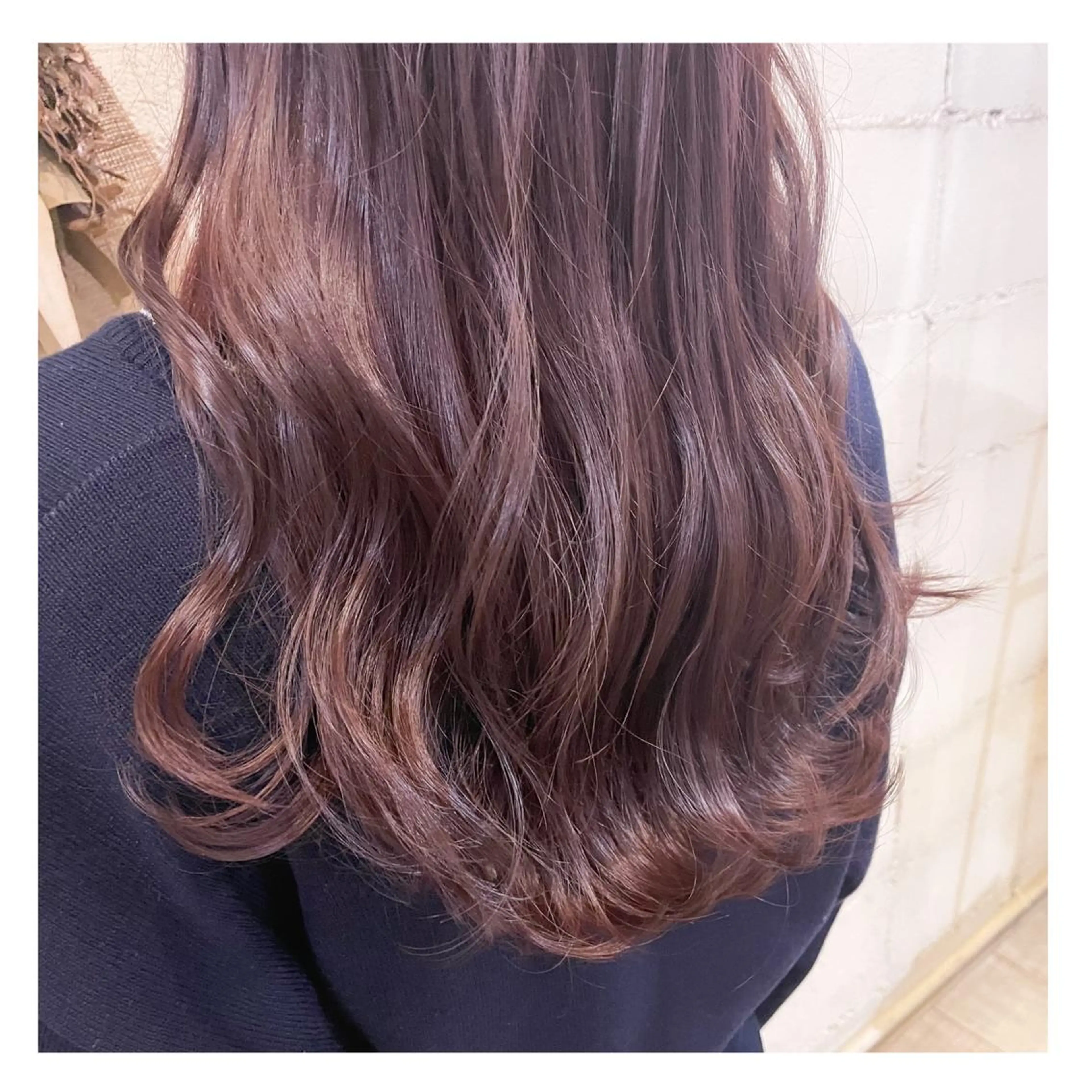 ロング カラー ブリーチ カット 縮毛矯正 トリートメント ❁⃘ ち だ り さ ❁⃘のヘアスタイル