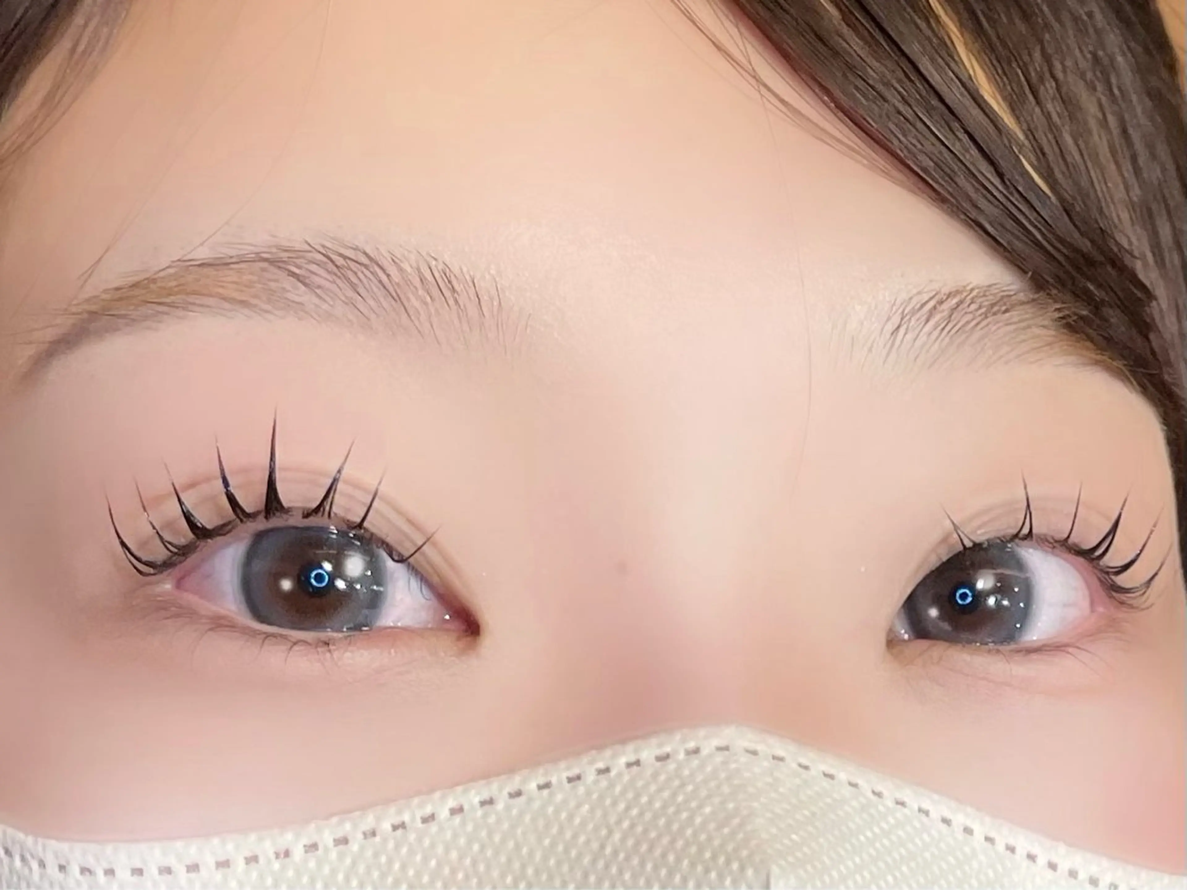 【人気NO.1⋆⸜♡⸝‍⋆】🩵似合わせ束感まつパ＋ケラチントリートメント🩵コーティング仕上げの写真