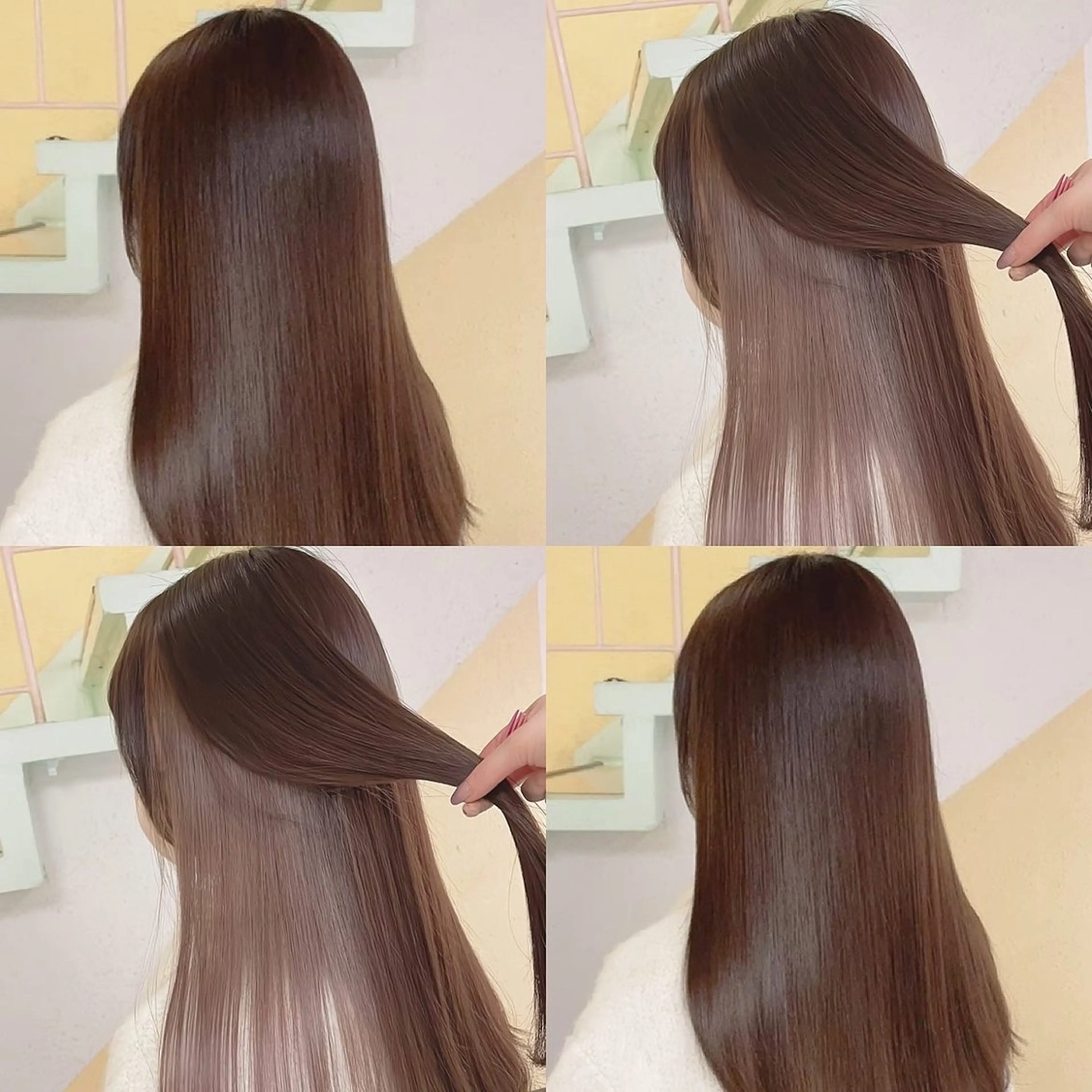 カラー ヘアカラー トリートメント 渋谷:インナーカラー ／🍒エリカ🍒のヘアスタイル