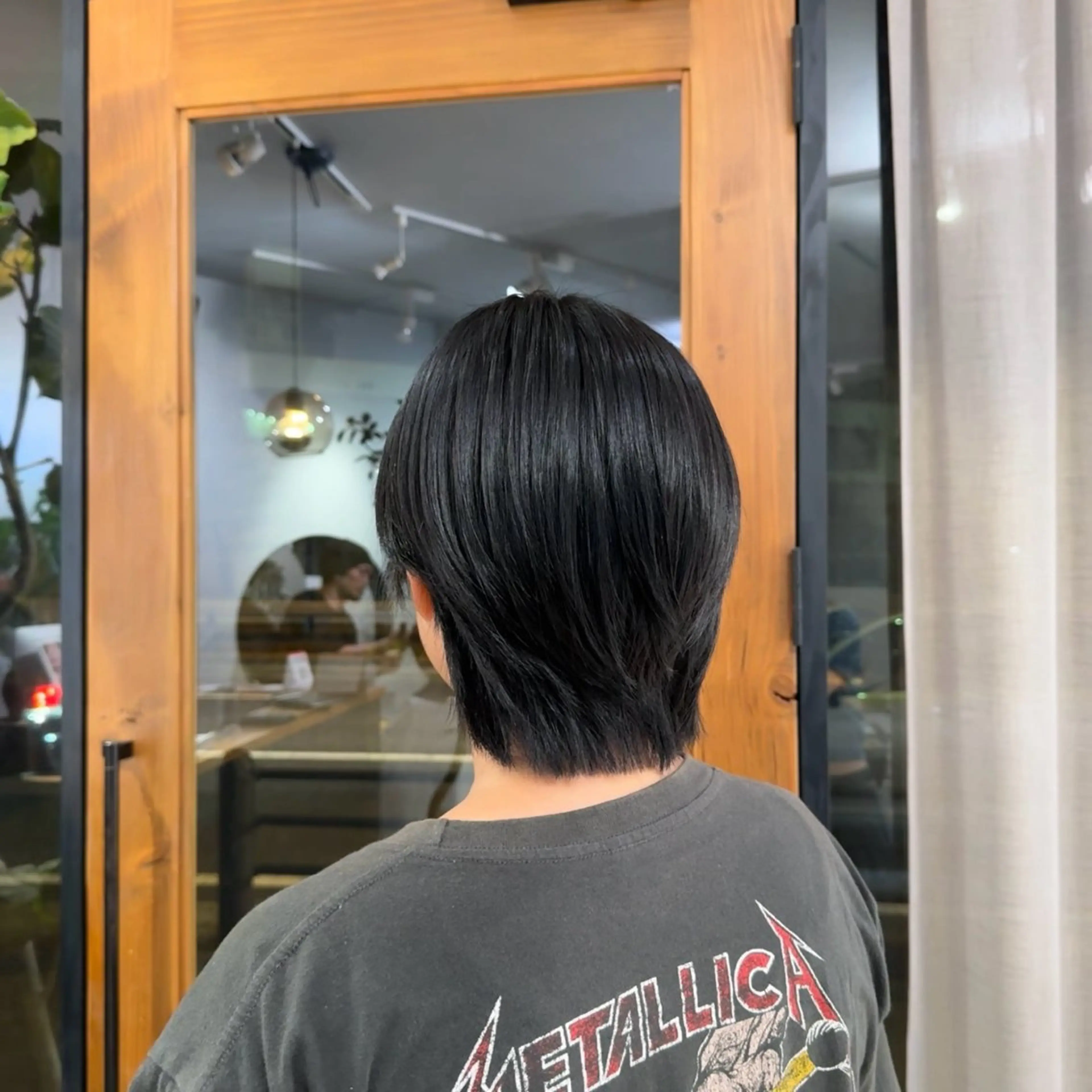 ショート 学生 ヘアカラー 吉田 葉音のヘアスタイル