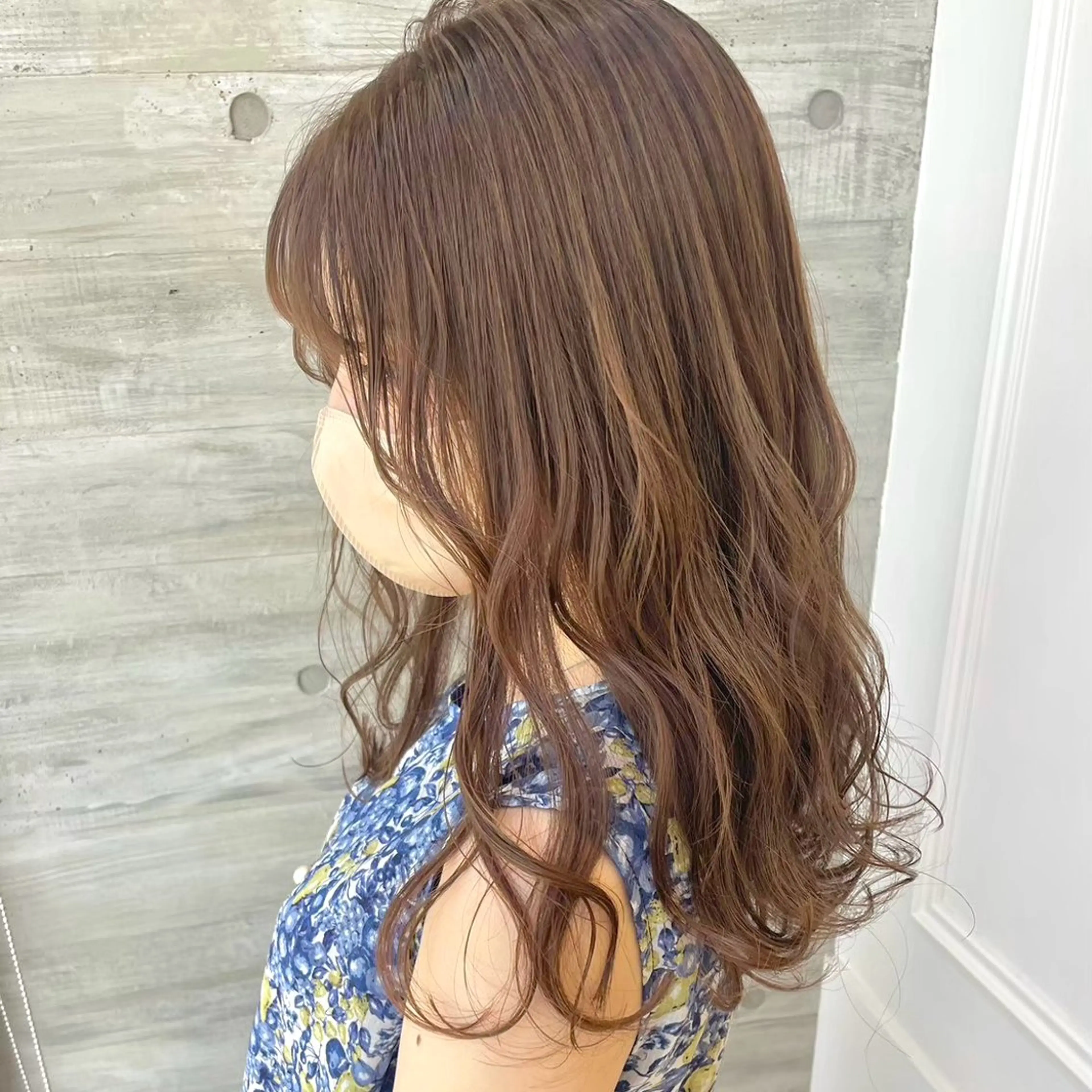 ミディアム カラー ヘアカラー ParveMix￤ 大賀さつき🍨🤍のヘアスタイル