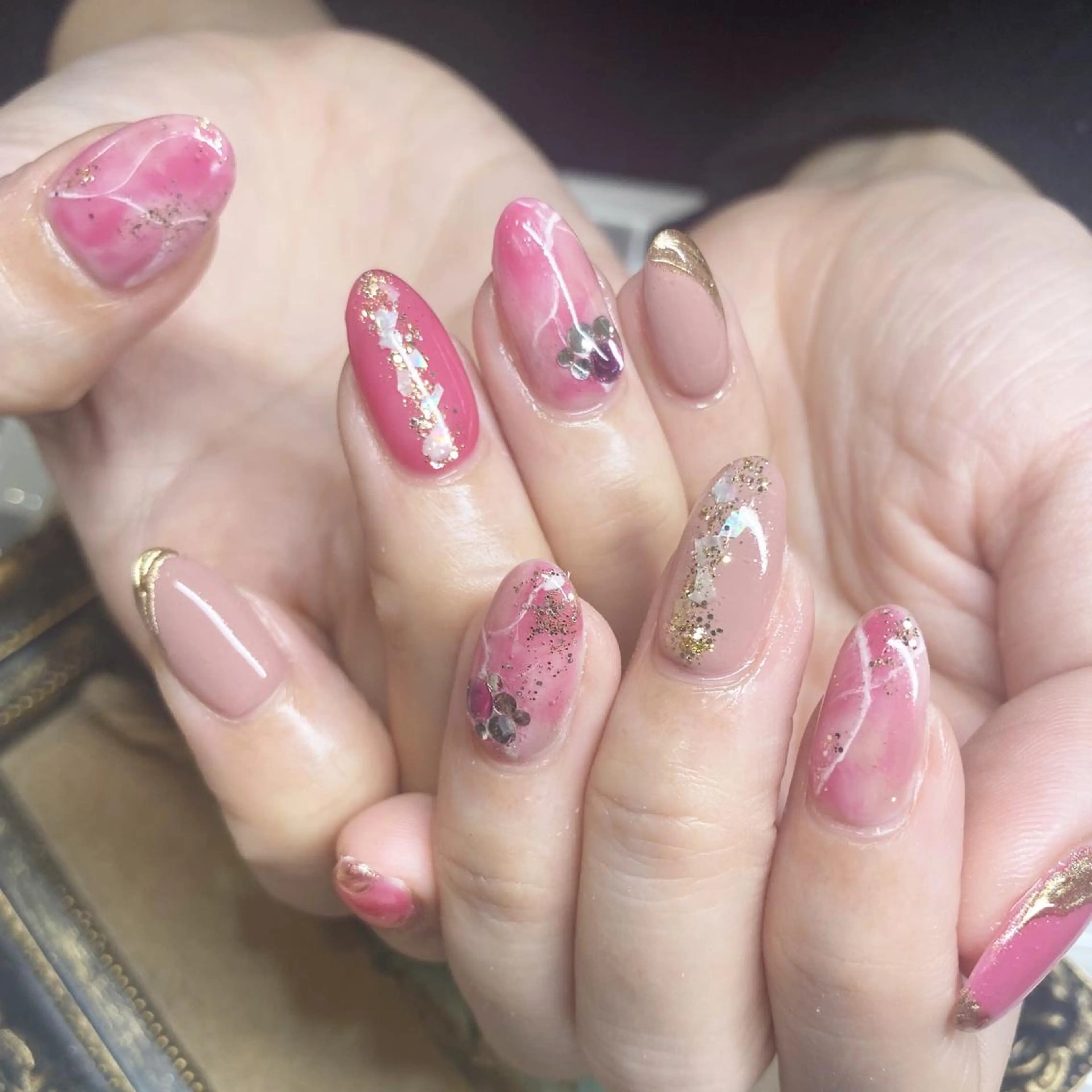 ネイル アートネイル 春ネイル nailist yuiのネイルデザイン