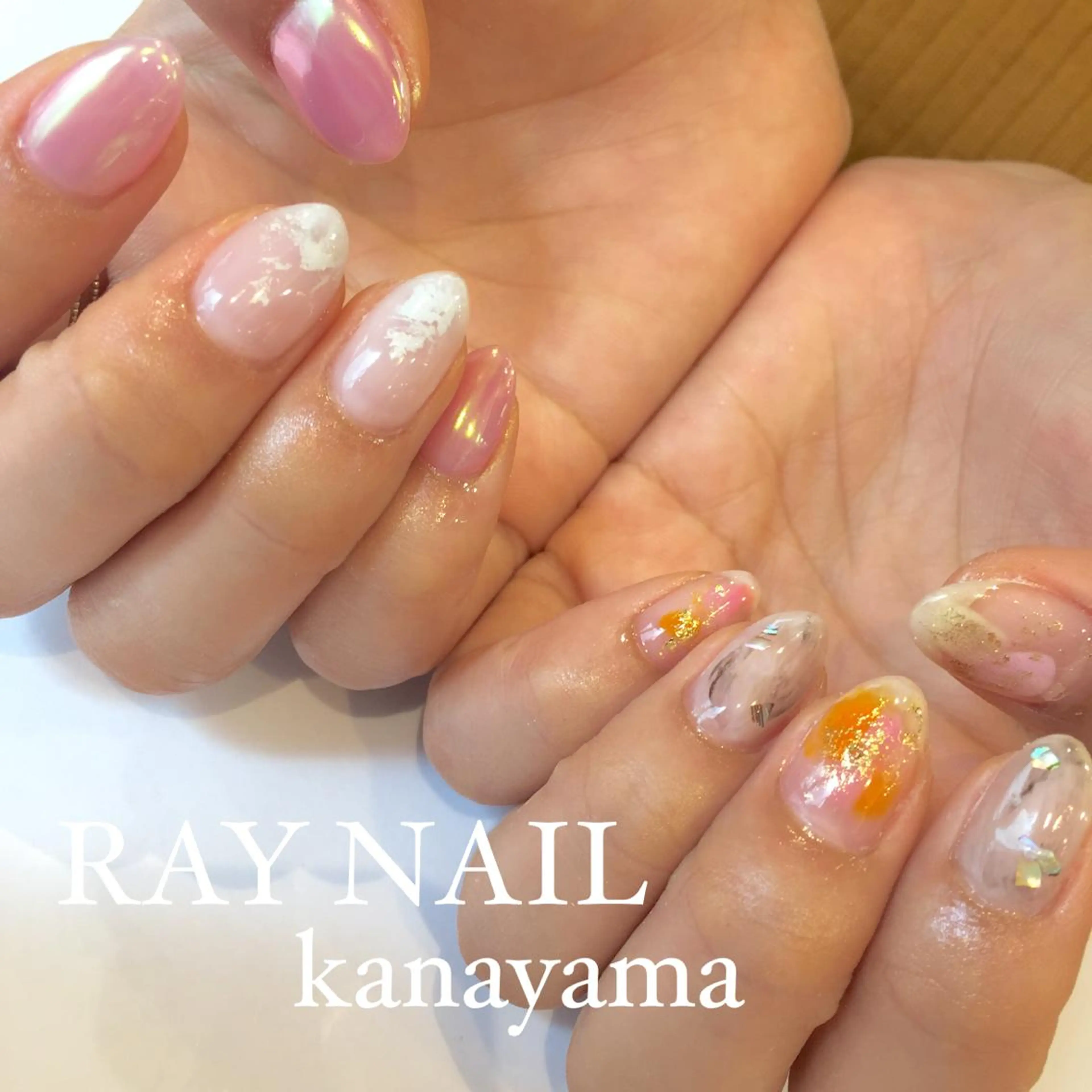 ネイル Arowa 伊田のネイルデザイン