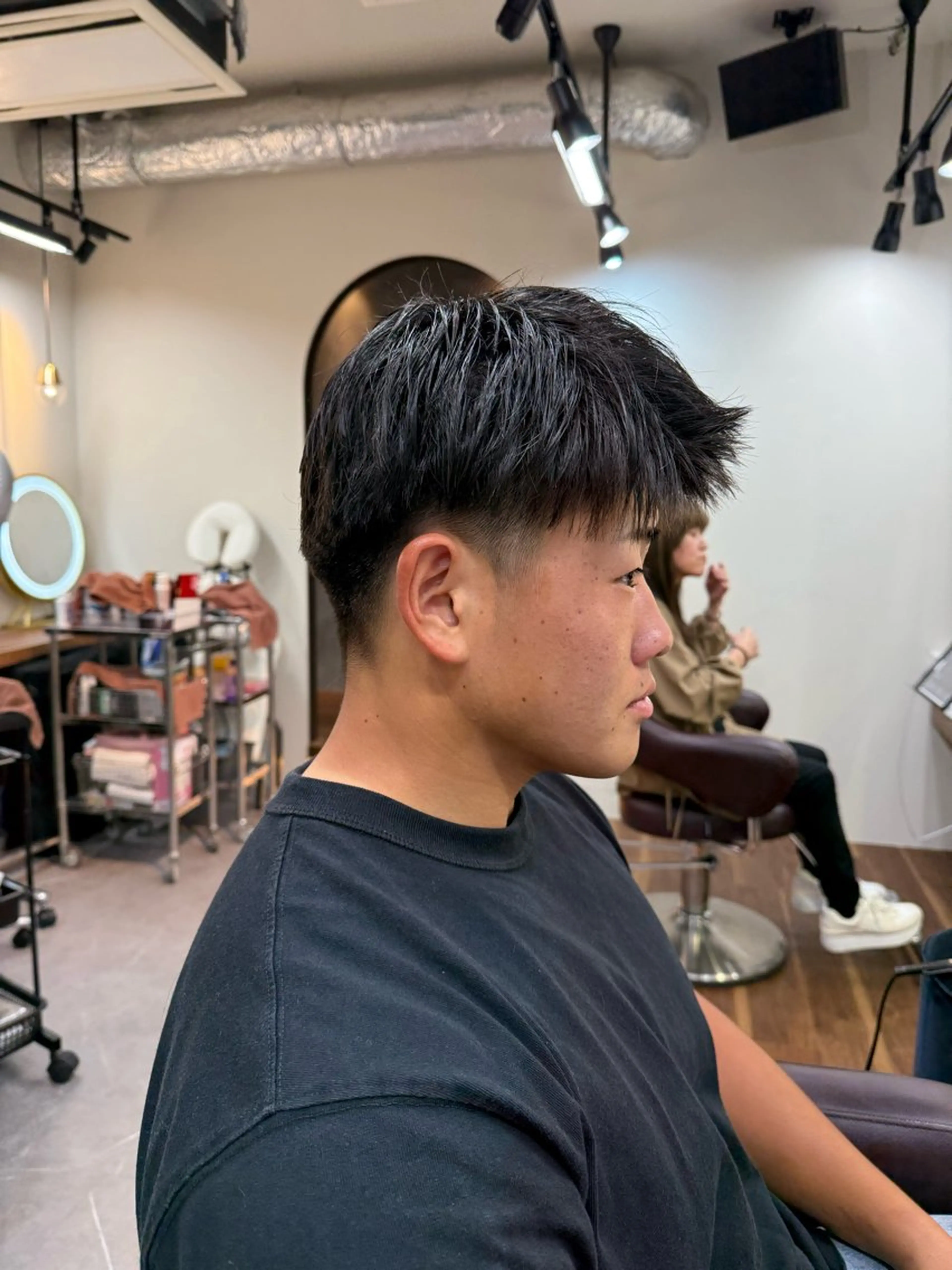 メンズ カット 野上 晃生のヘアスタイル