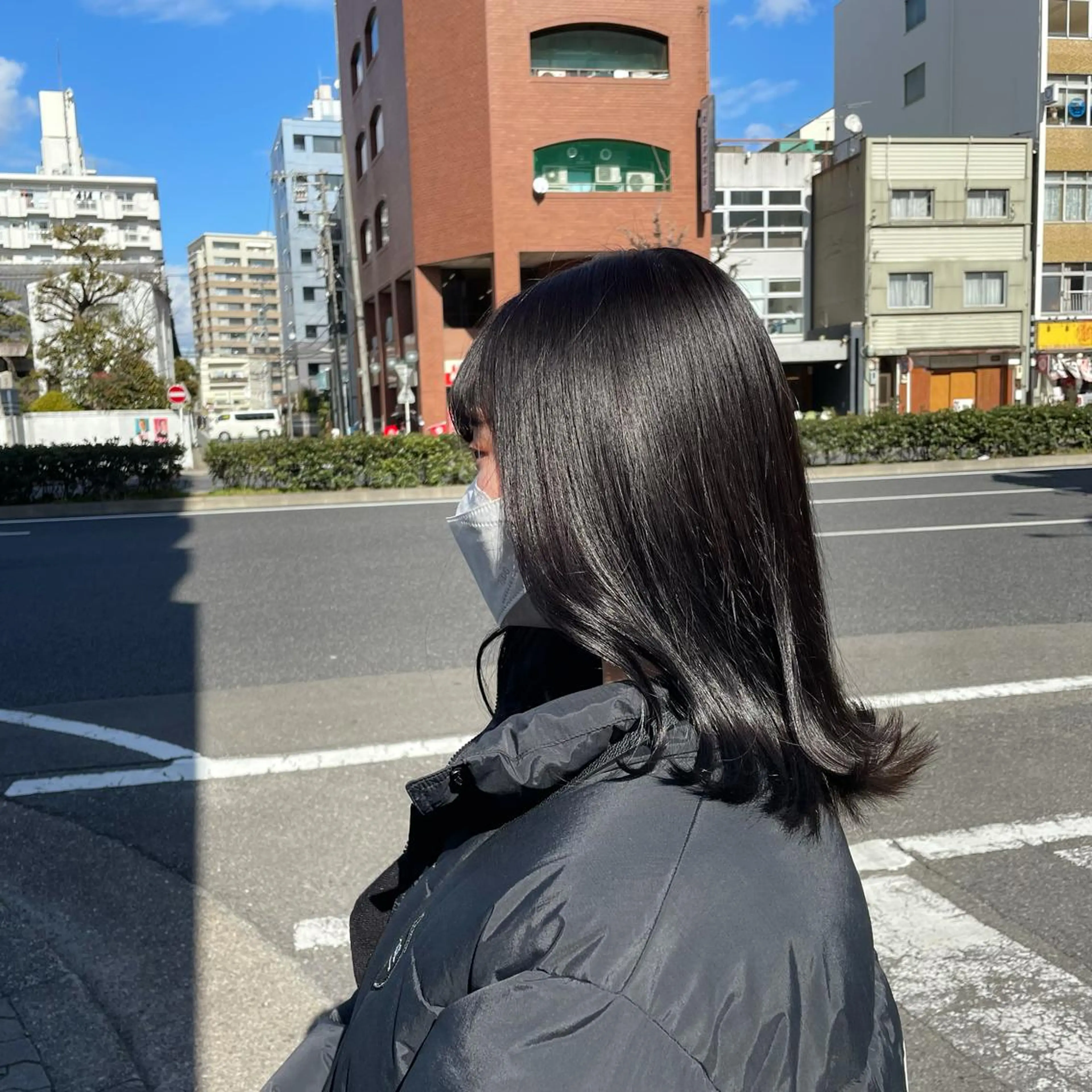 セミロング カラー ヘアアレンジ 🫧ヒシダアキ taboo.i🫧のヘアスタイル