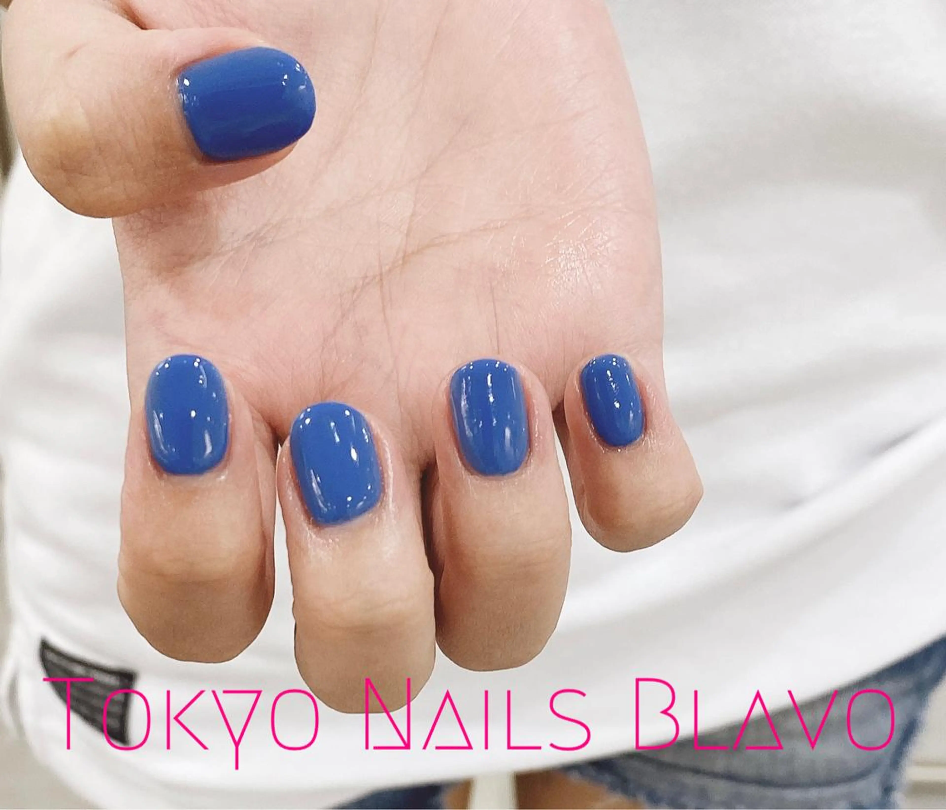 ネイル ワンカラーネイル T.N.B 山本陽子のネイルデザイン