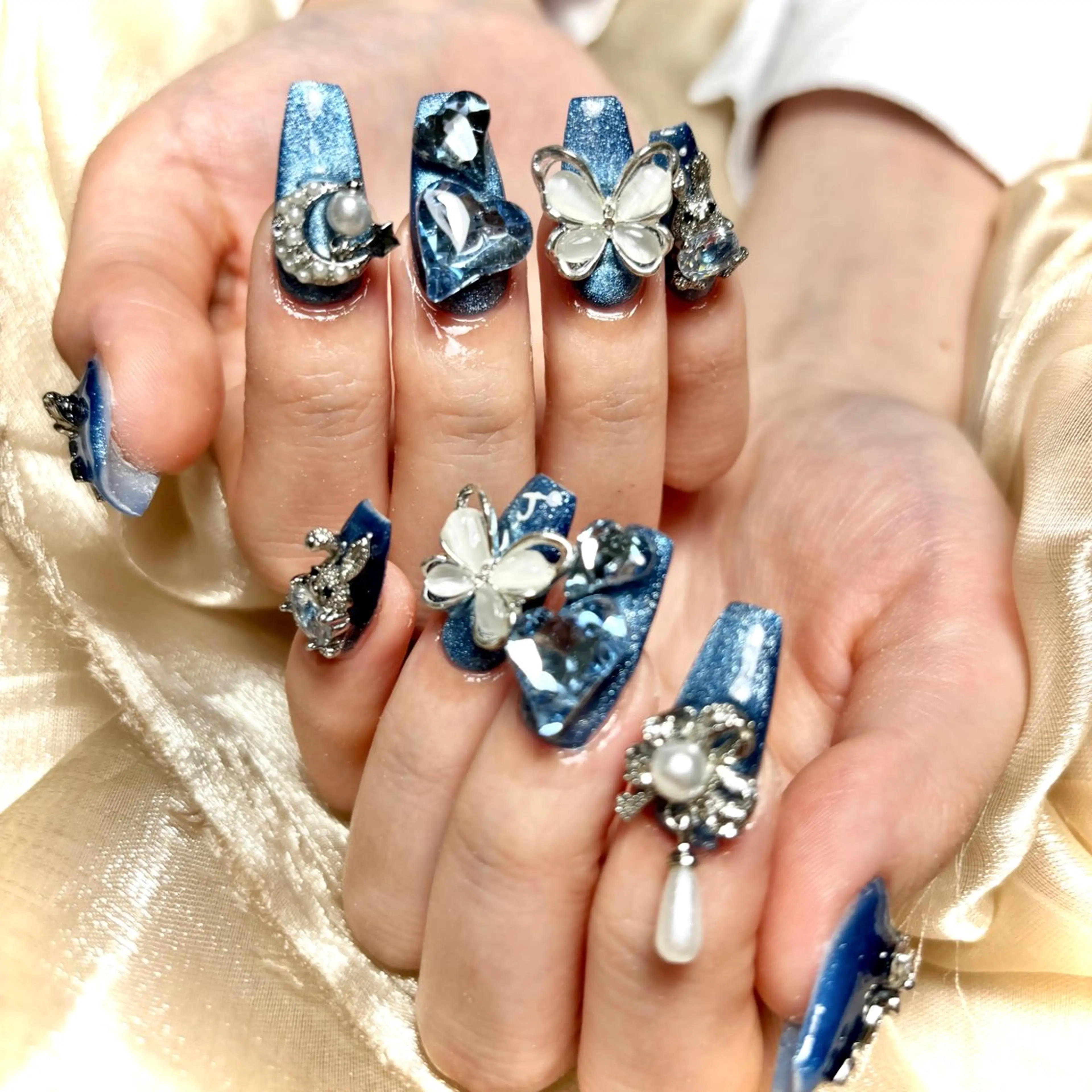 ネイル 持ち込み スカルプネイル ハンドネイル ハンドケア Fairy Nailのネイルデザイン