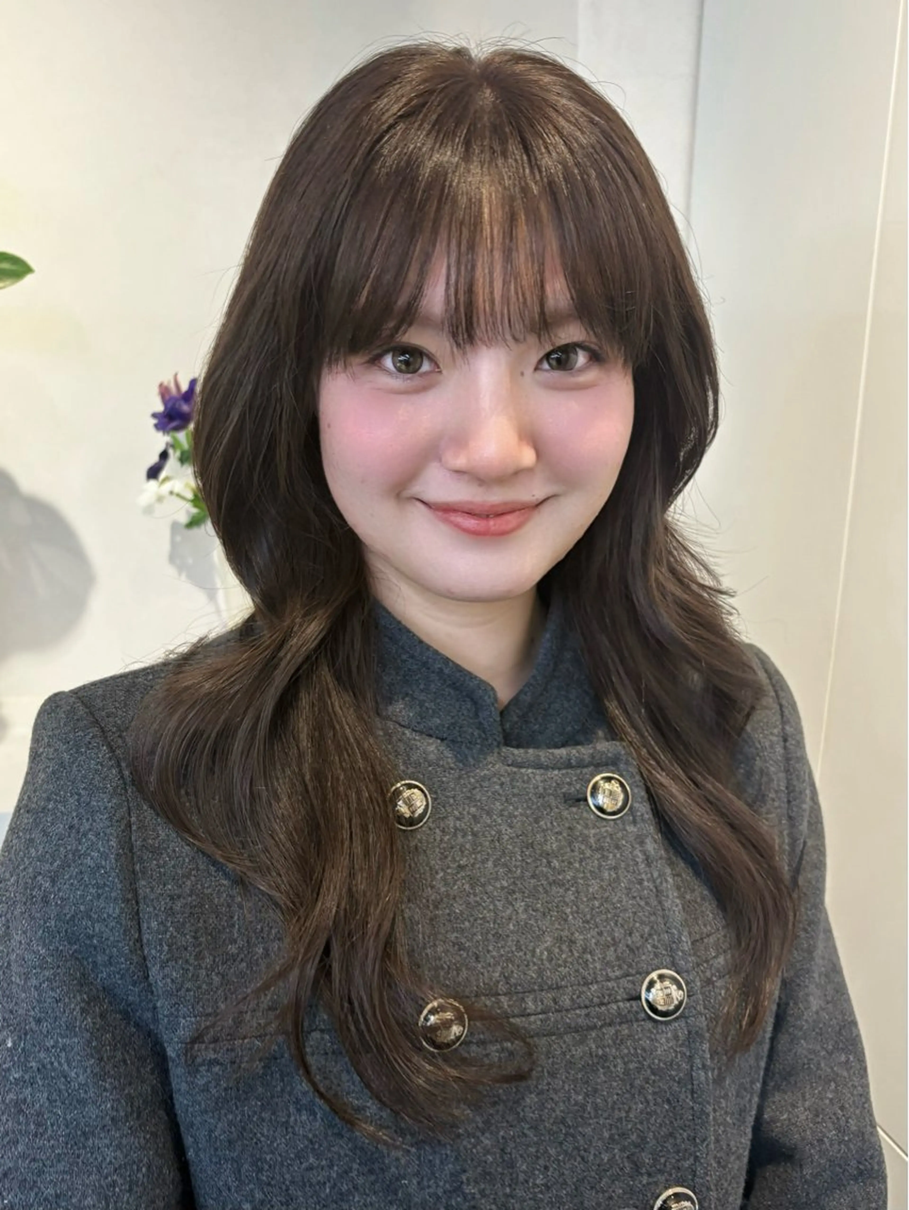 ロング ヘアカラー トリートメント ♡表参道/透明感 カラー/AOI🪽♡のヘアスタイル