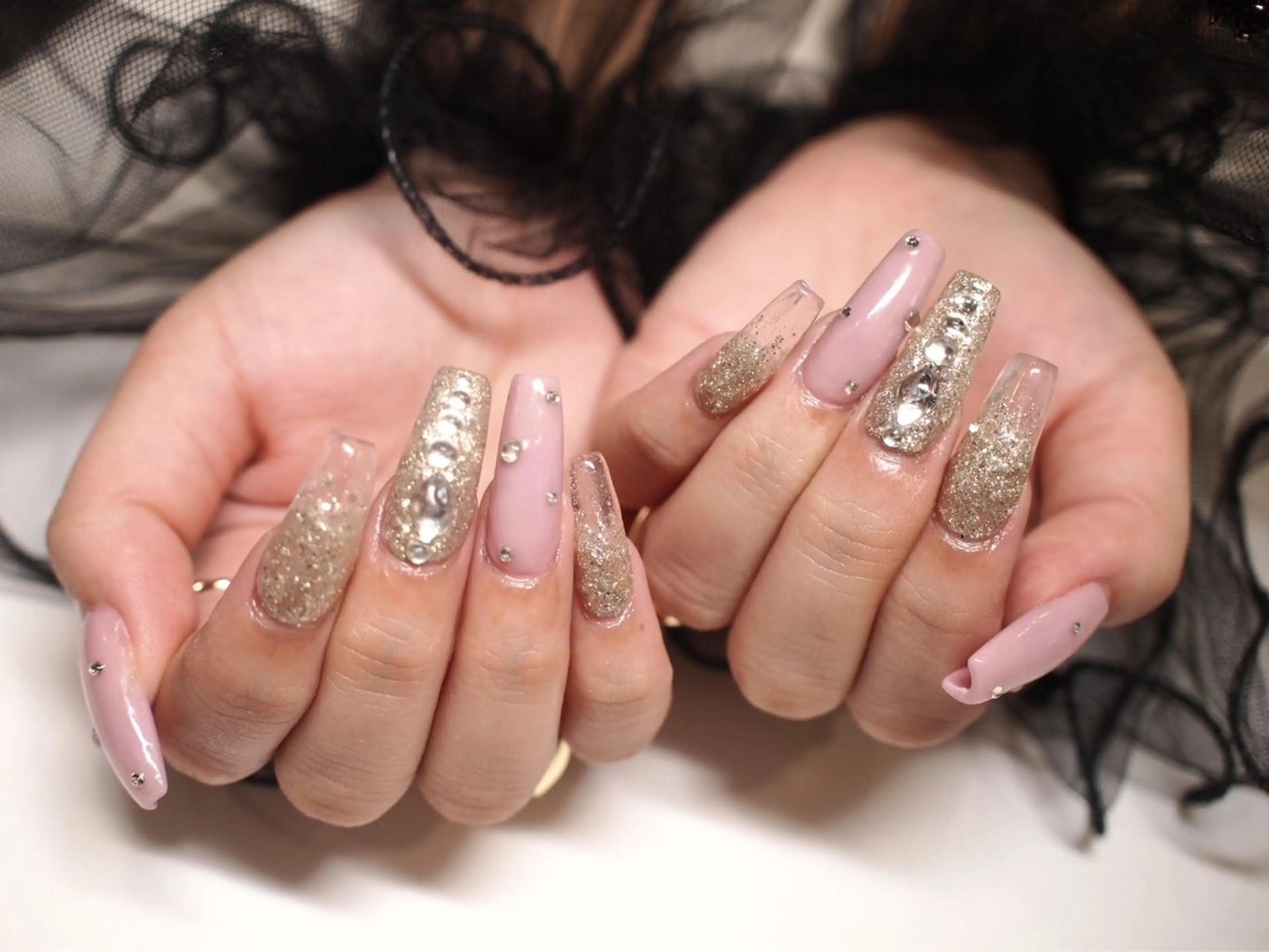 ネイル アートネイル スカルプネイル 【ＯＲＧＡＮ】 nailのネイルデザイン