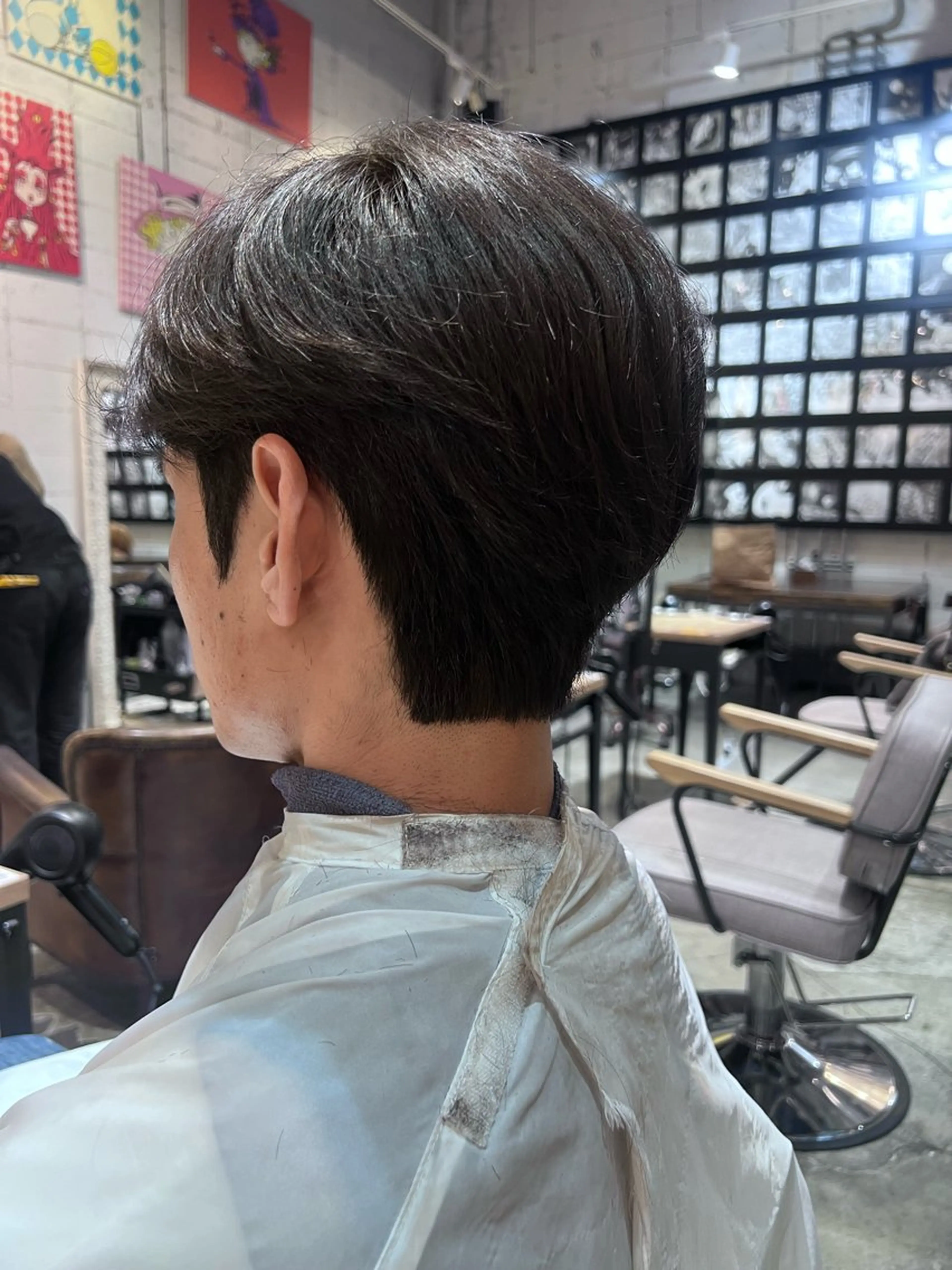 メンズ パーマ 森田 琴心のヘアスタイル