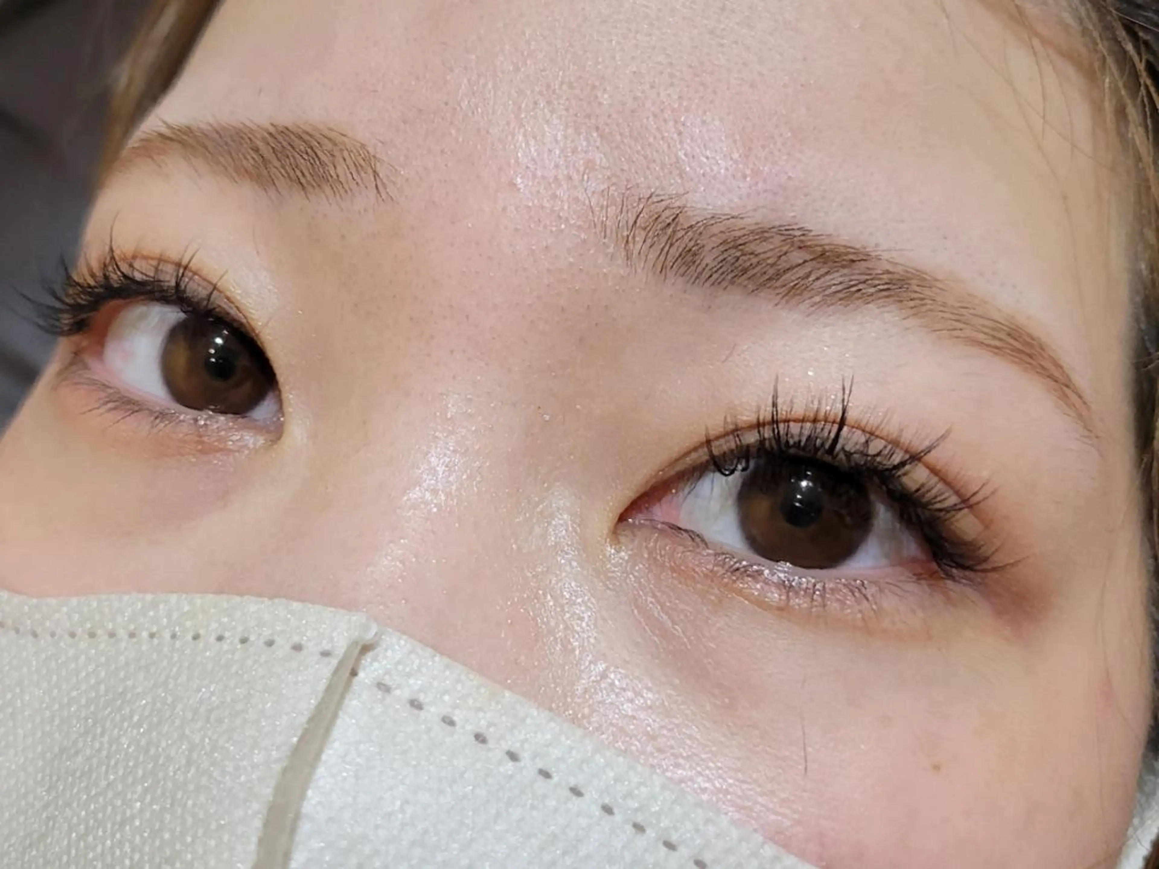 マツエク・マツパ 束感まつ毛 💜bora .のネイルデザイン