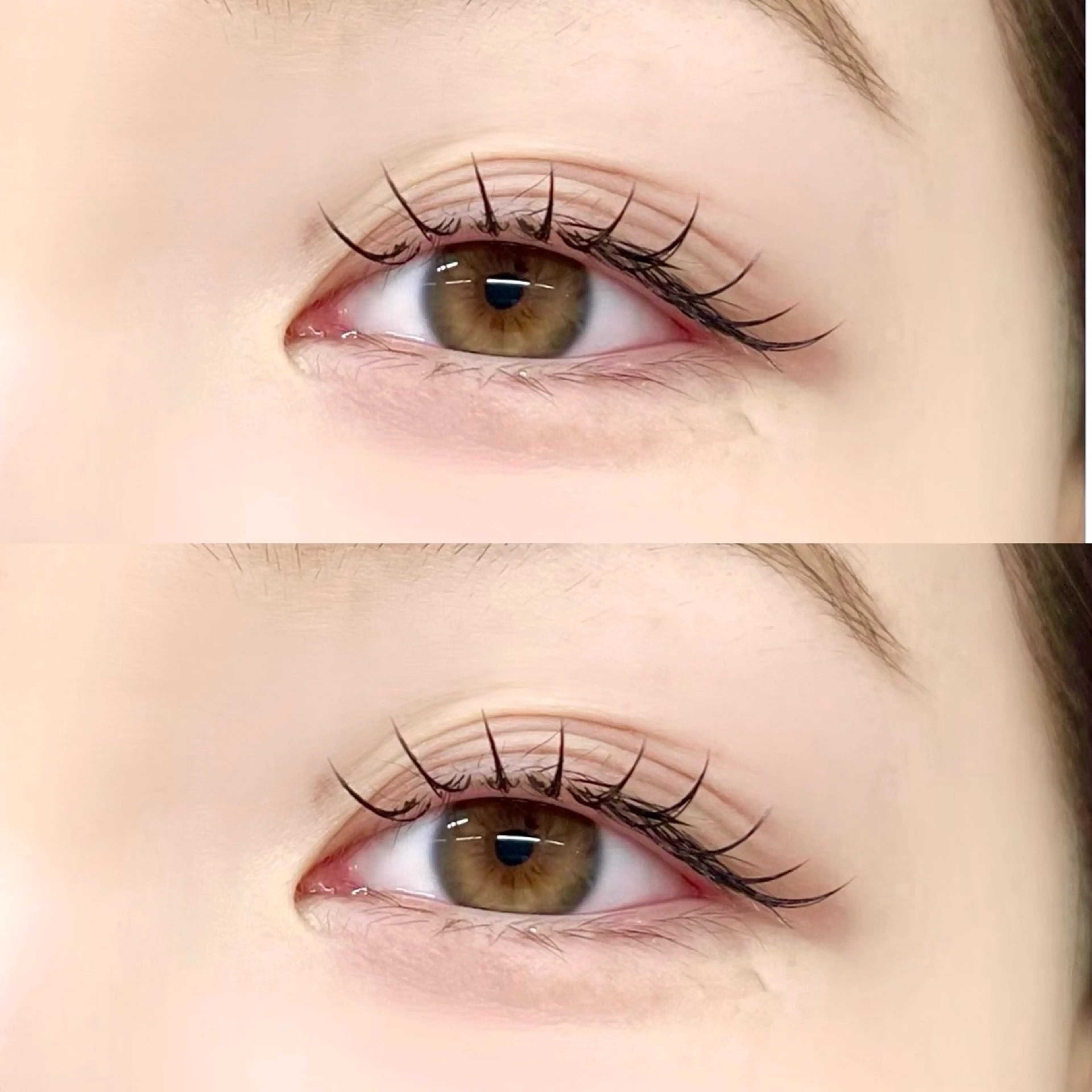 マツエク・マツパ 束感まつ毛 フラットラッシュ パリジェンヌラッシュリフト 一重×まつ毛パーマ マツエク 横浜 *束感まつ毛* 🐰はま🐰のマツエク・マツパデザイン