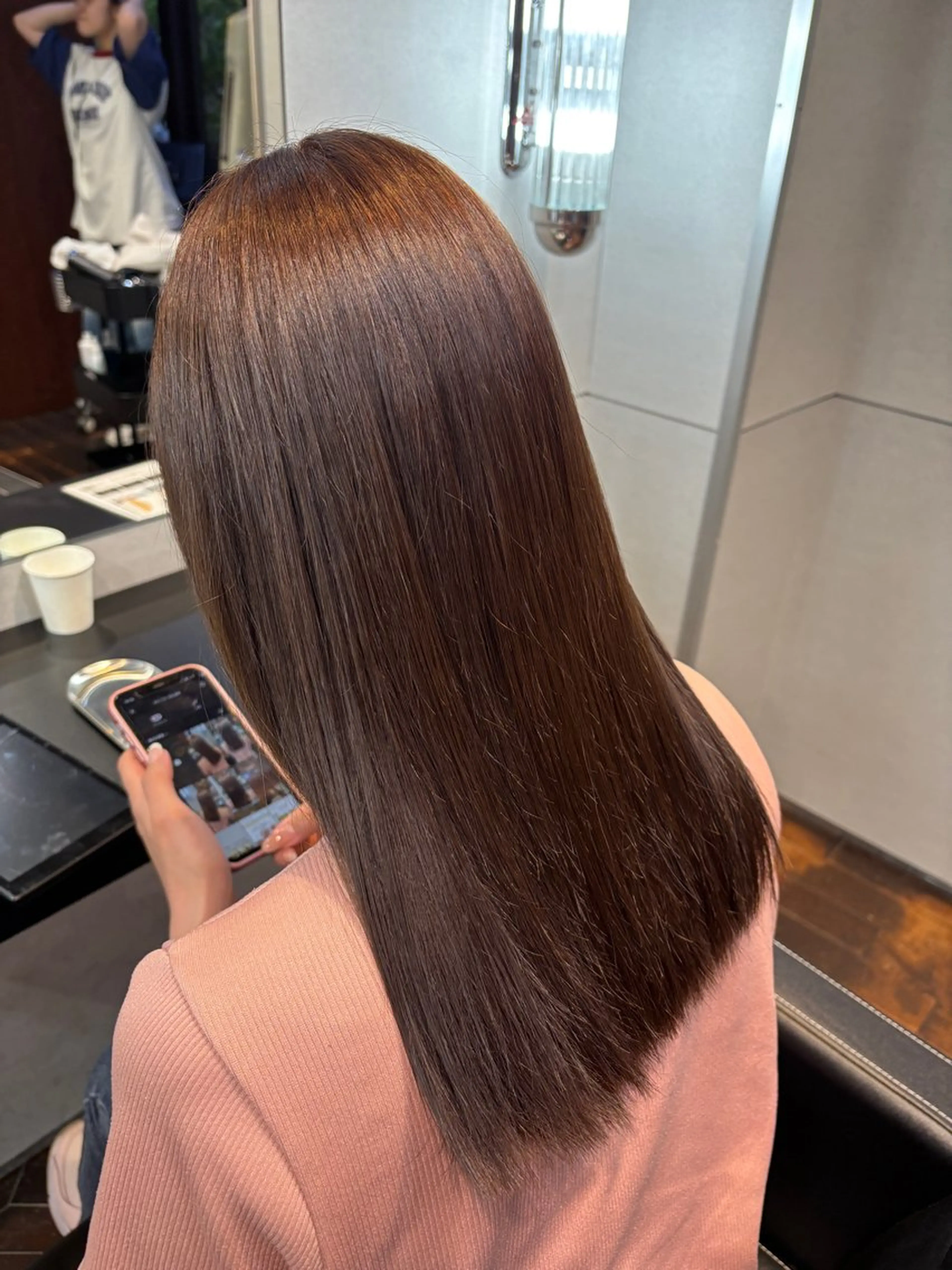 カラー ヘアカラー minnano・policy所属・miu 💫のヘアスタイル