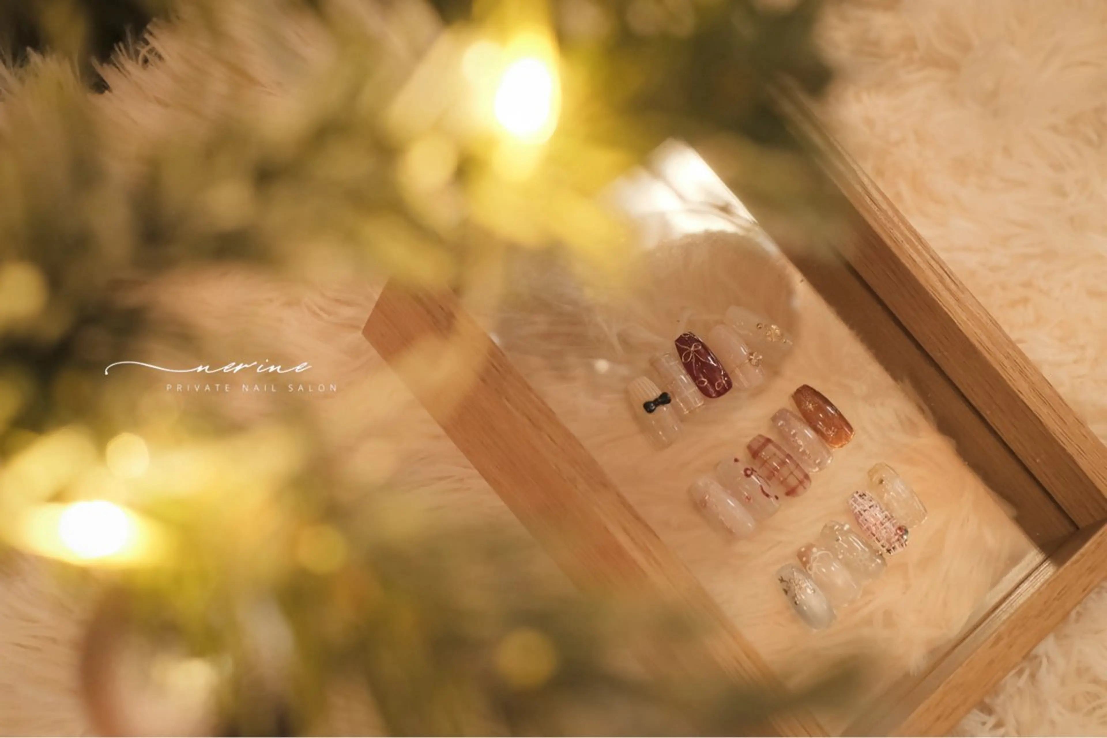 冬ネイルの写真