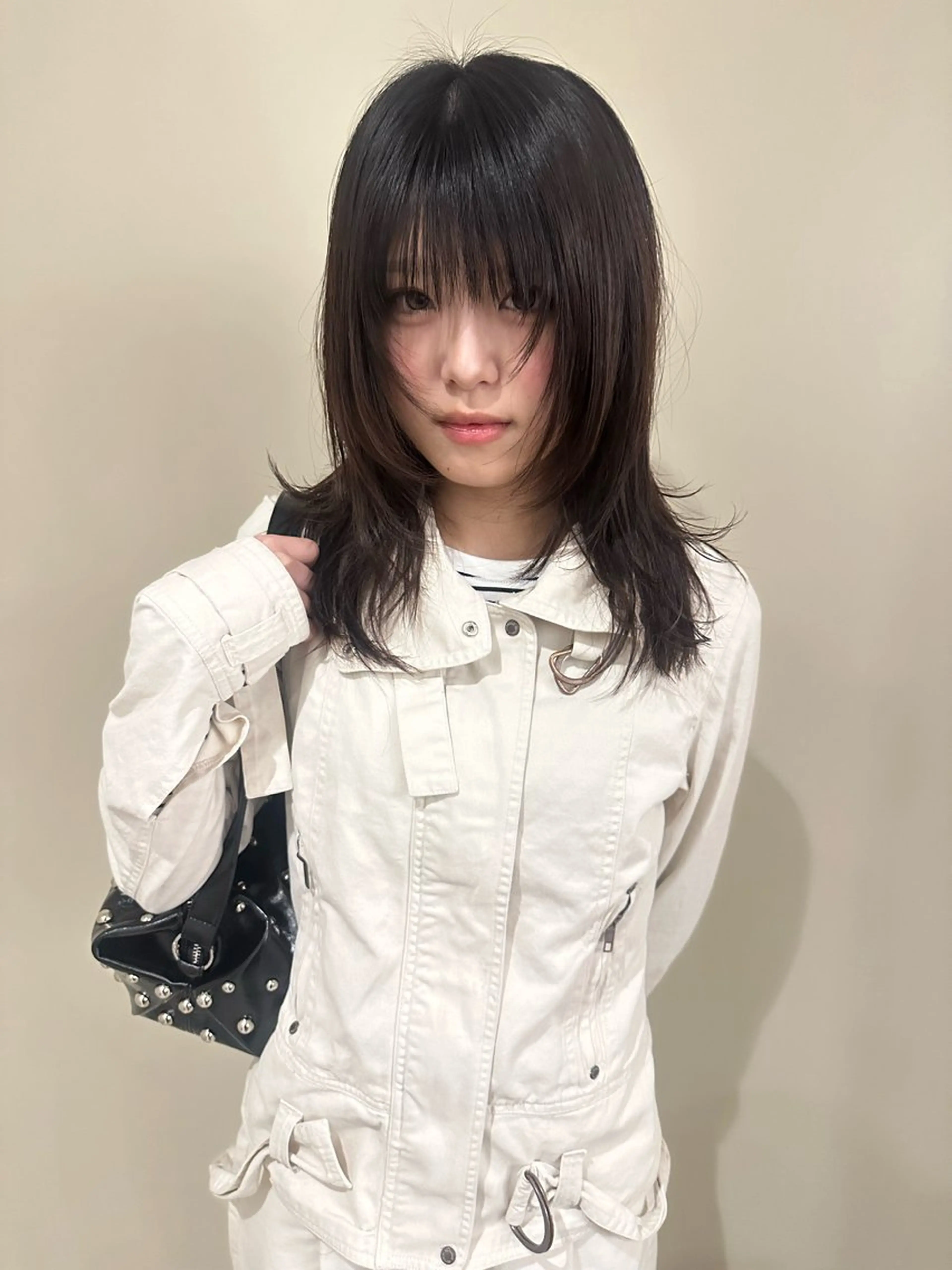 ミディアム カット そーた /のヘアスタイル