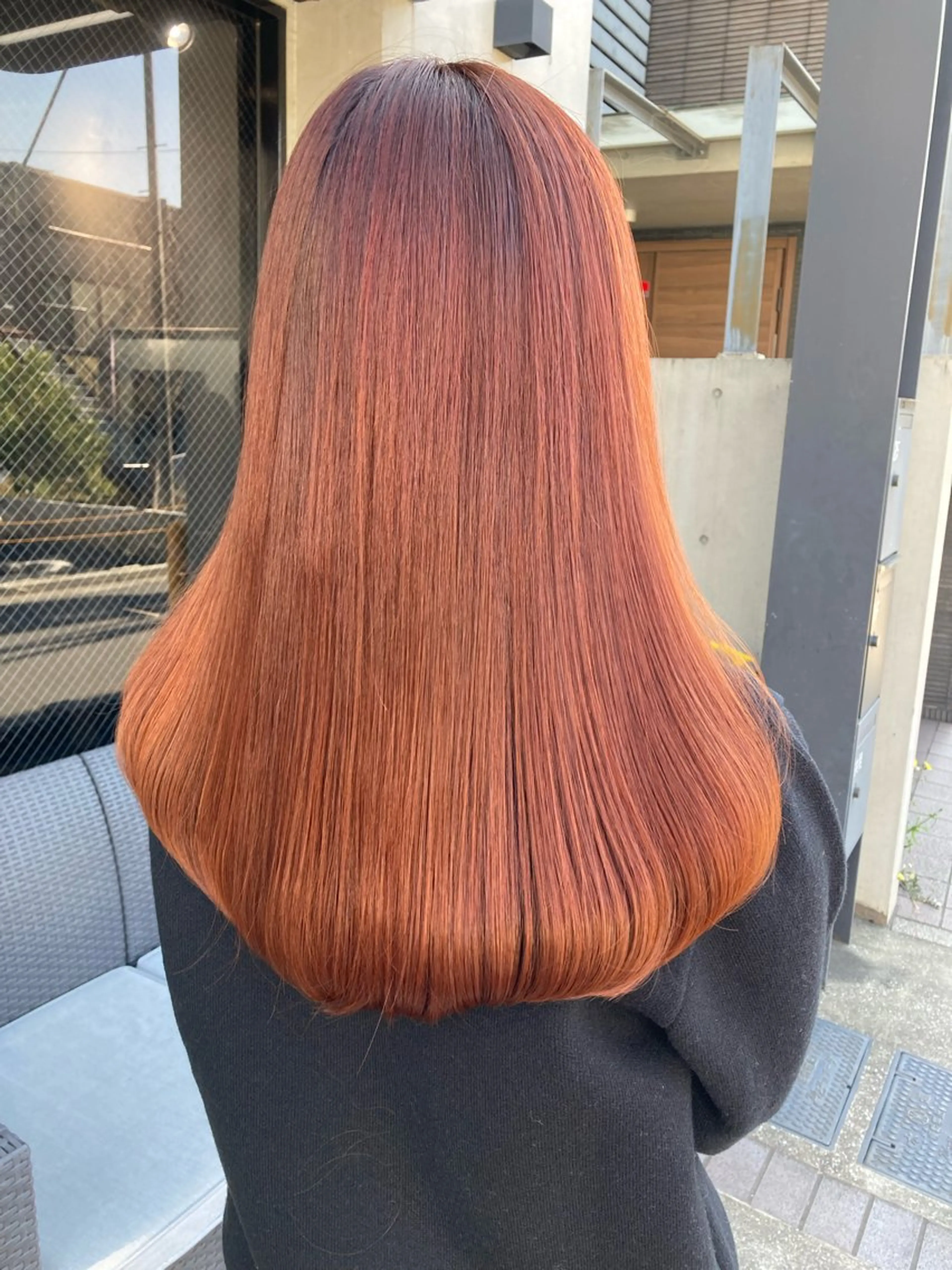 セミロング カラー ヘアカラー ✨最安値✨エクステ カラー🌼つきな🌼のヘアスタイル