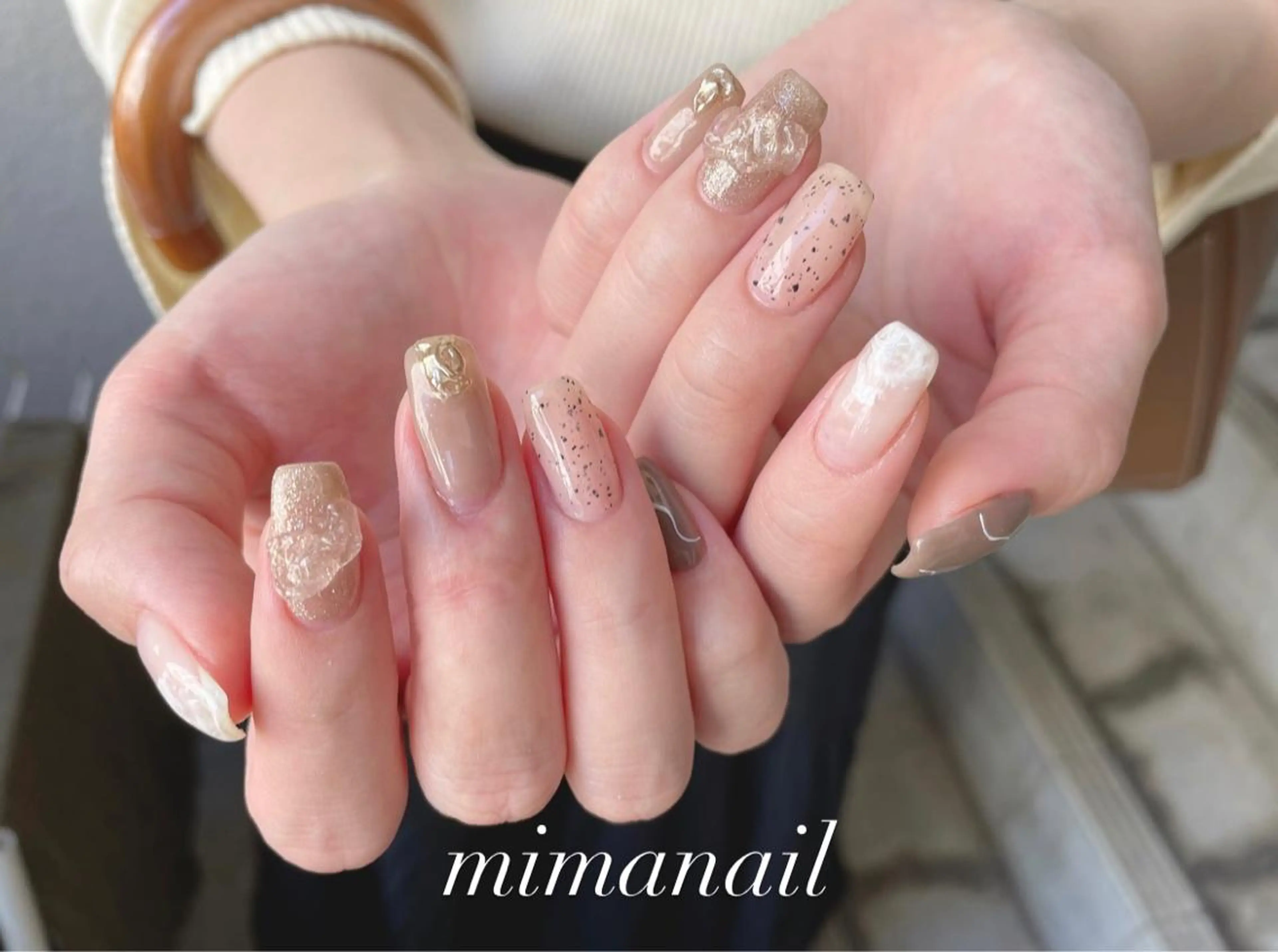 ネイル ハンドネイル mima nailのネイルデザイン
